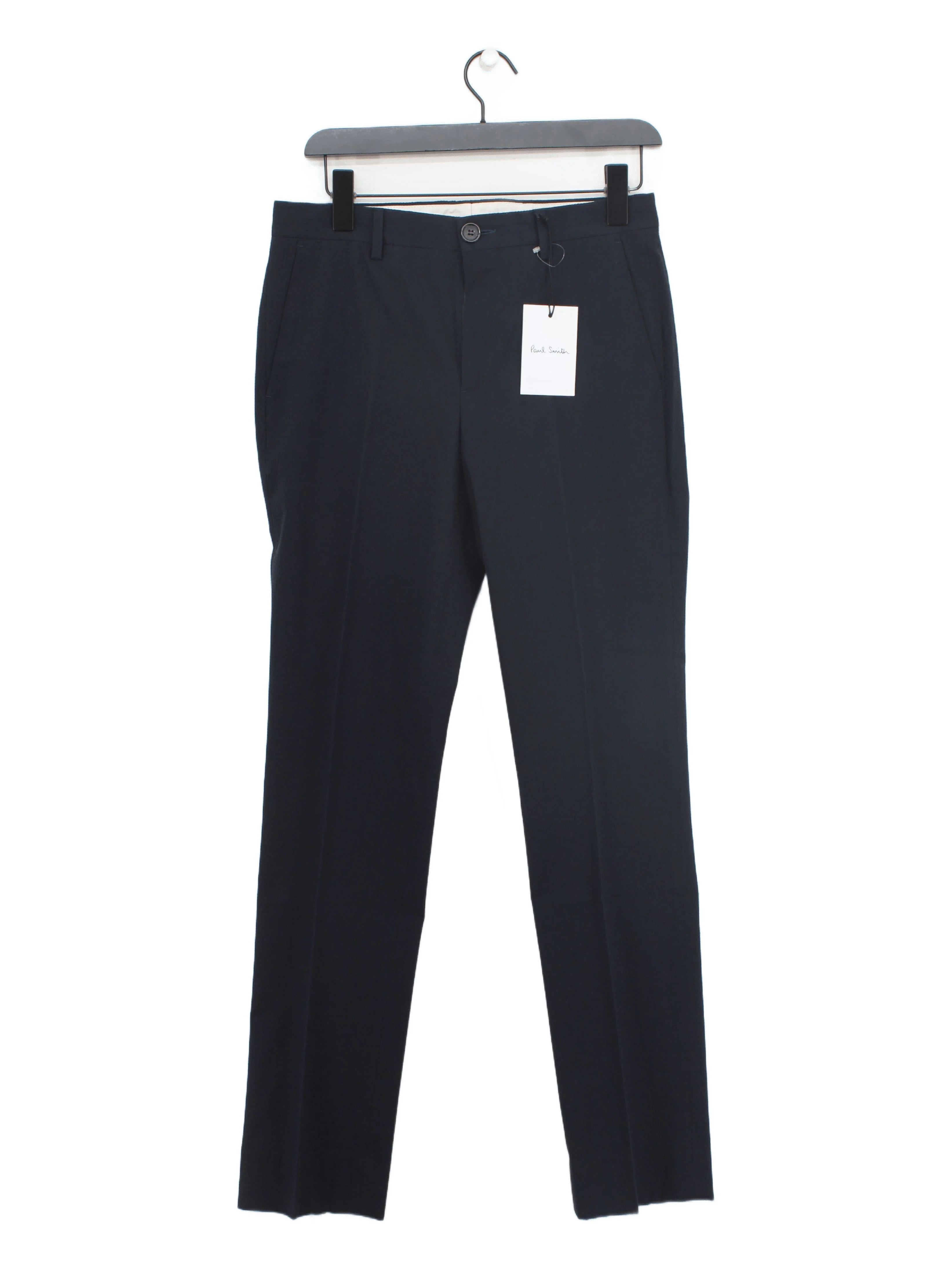 Paul Smith Men's Trousers W 28 in Blue Cotton with Elastane Chino New with tags