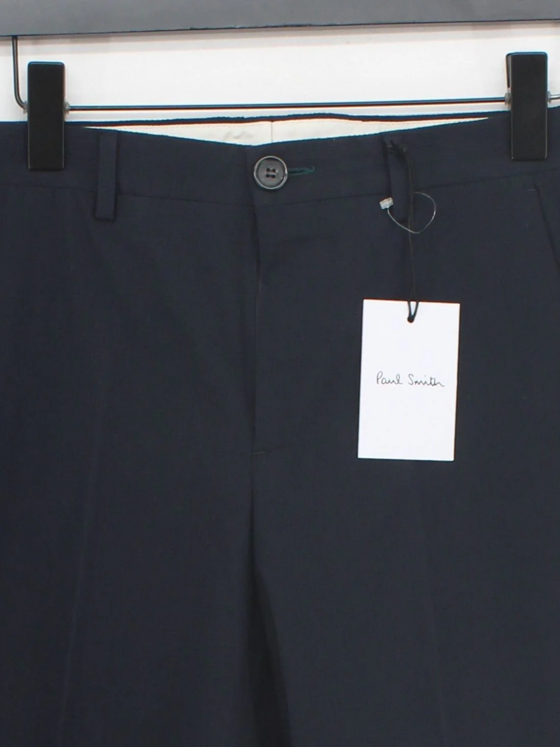 Paul Smith Men's Trousers W 28 in Blue Cotton with Elastane Chino New with tags - Image 3
