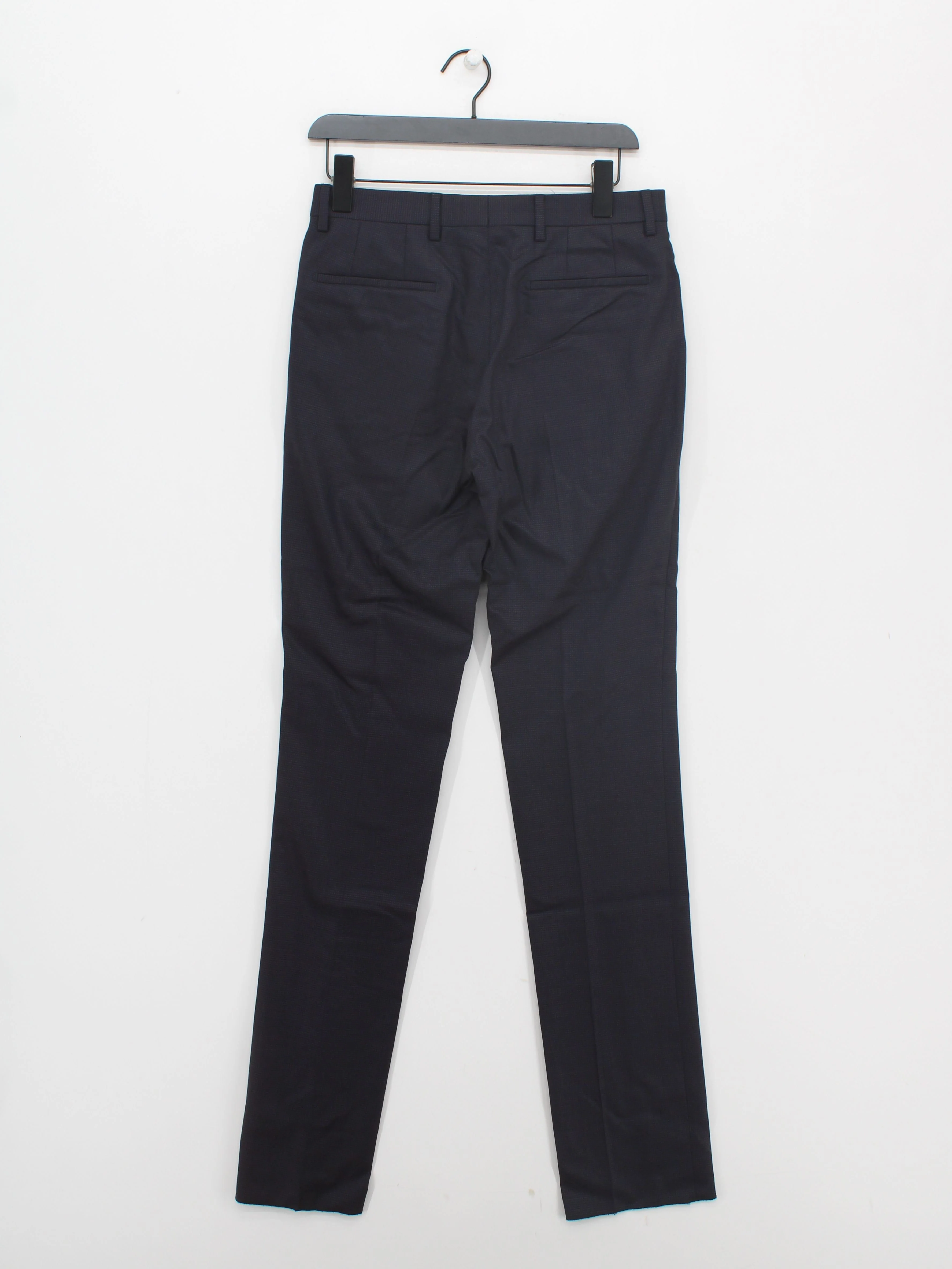 Paul Smith Men's Trousers W 28 in Blue Wool with Elastane Chino New with tags - Image 2