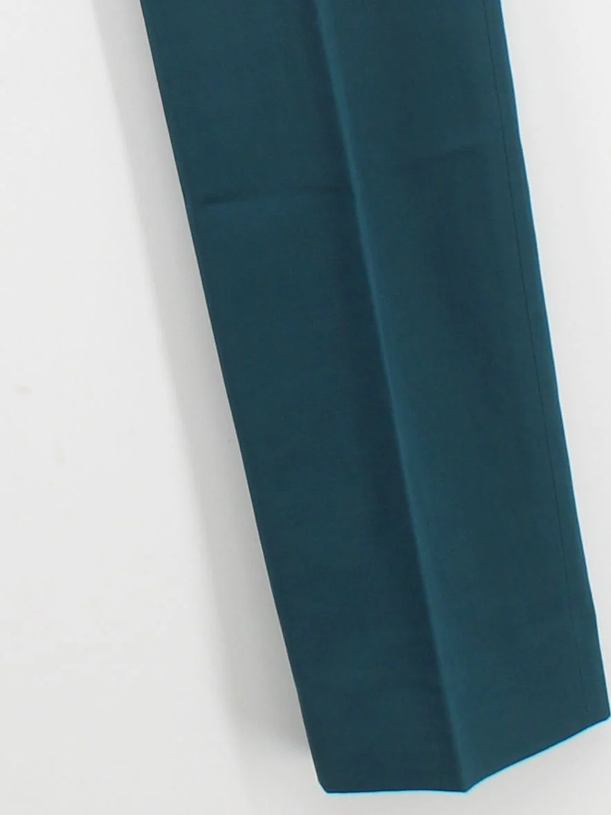 Paul Smith Men's Trousers W 28 in Green Cotton with Linen Chino New with tags - Image 4