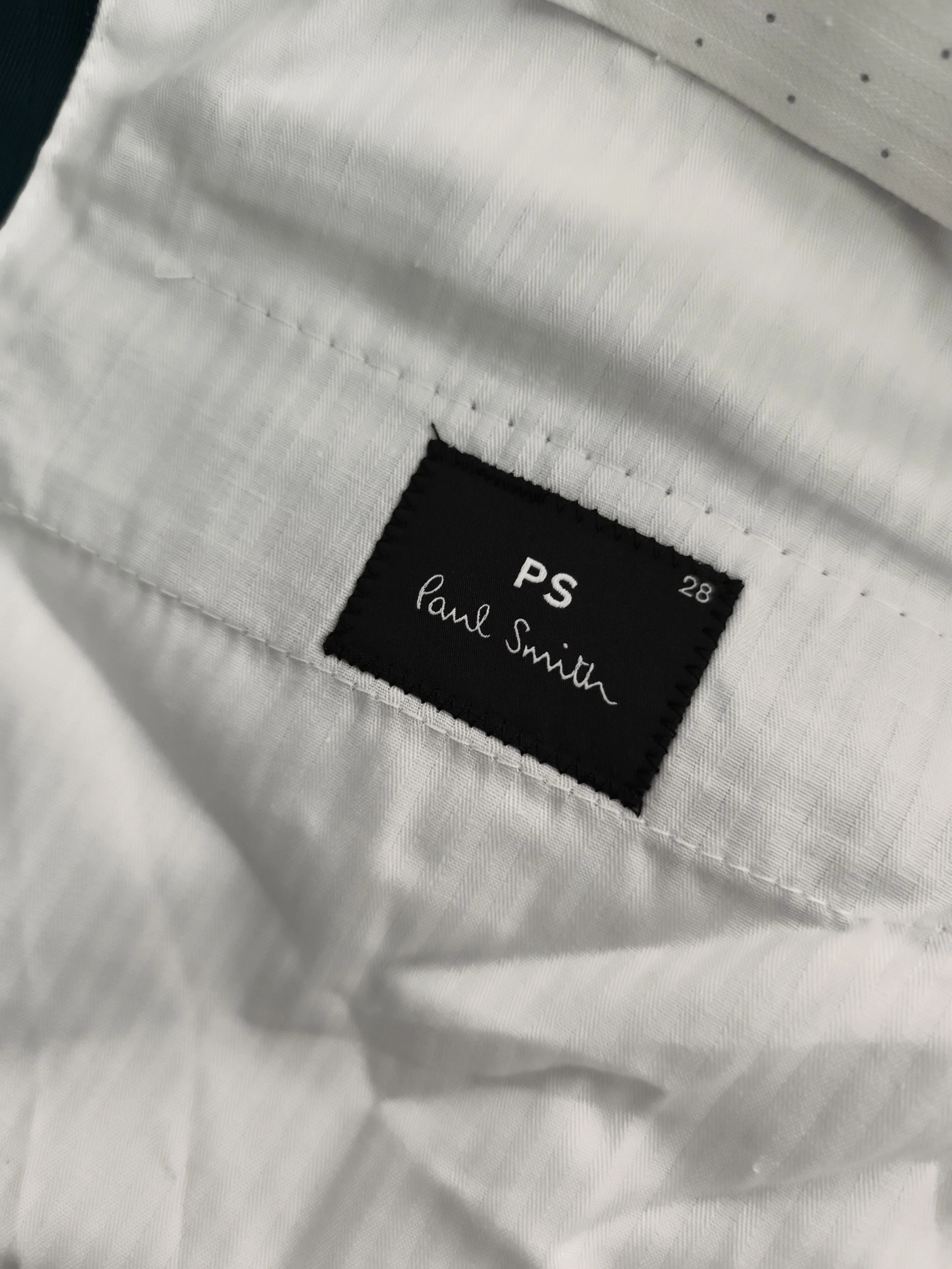 Paul Smith Men's Trousers W 28 in Green Cotton with Linen Chino New with tags - Image 5