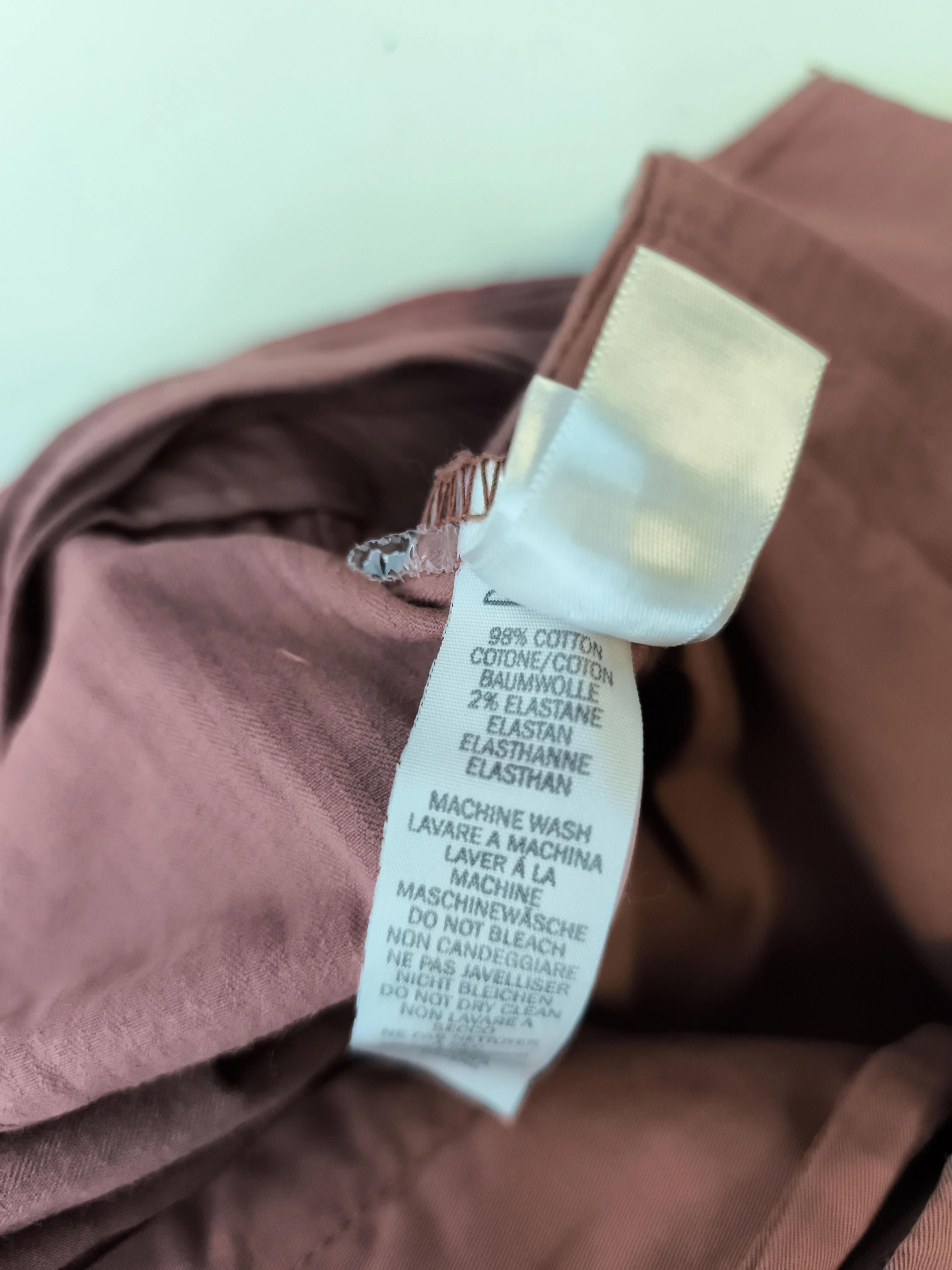 Paul Smith Men's Trousers W 29 in Tan Cotton with Elastane Chino New with tags - Image 6