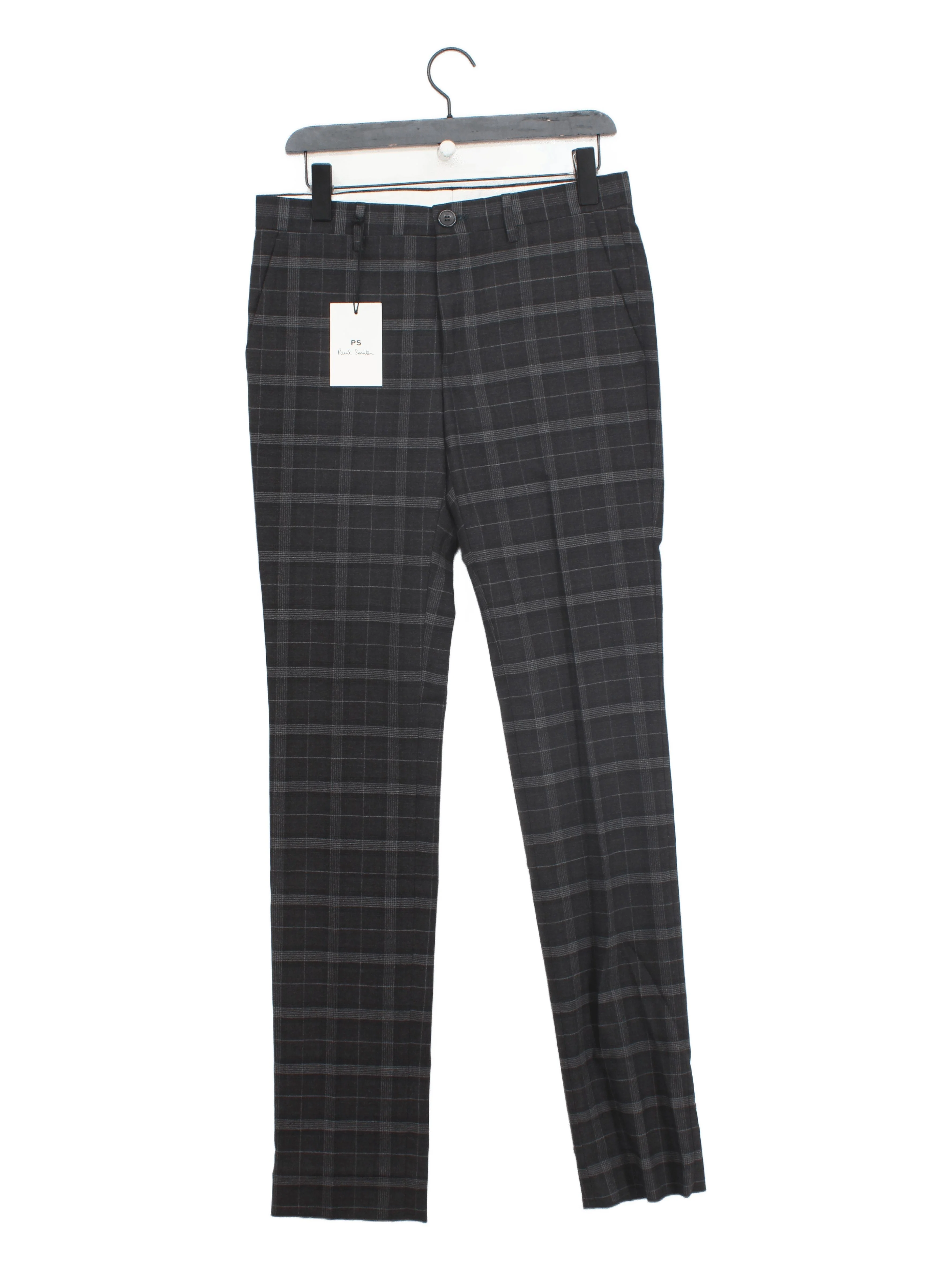 Paul Smith Men's Trousers W 30 in Black 100% Wool Chino New with tags