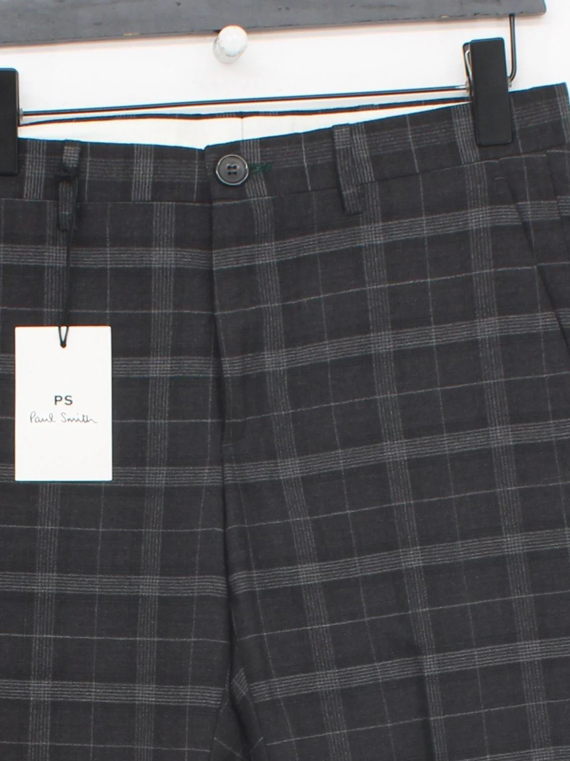 Paul Smith Men's Trousers W 30 in Black 100% Wool Chino New with tags - Image 3