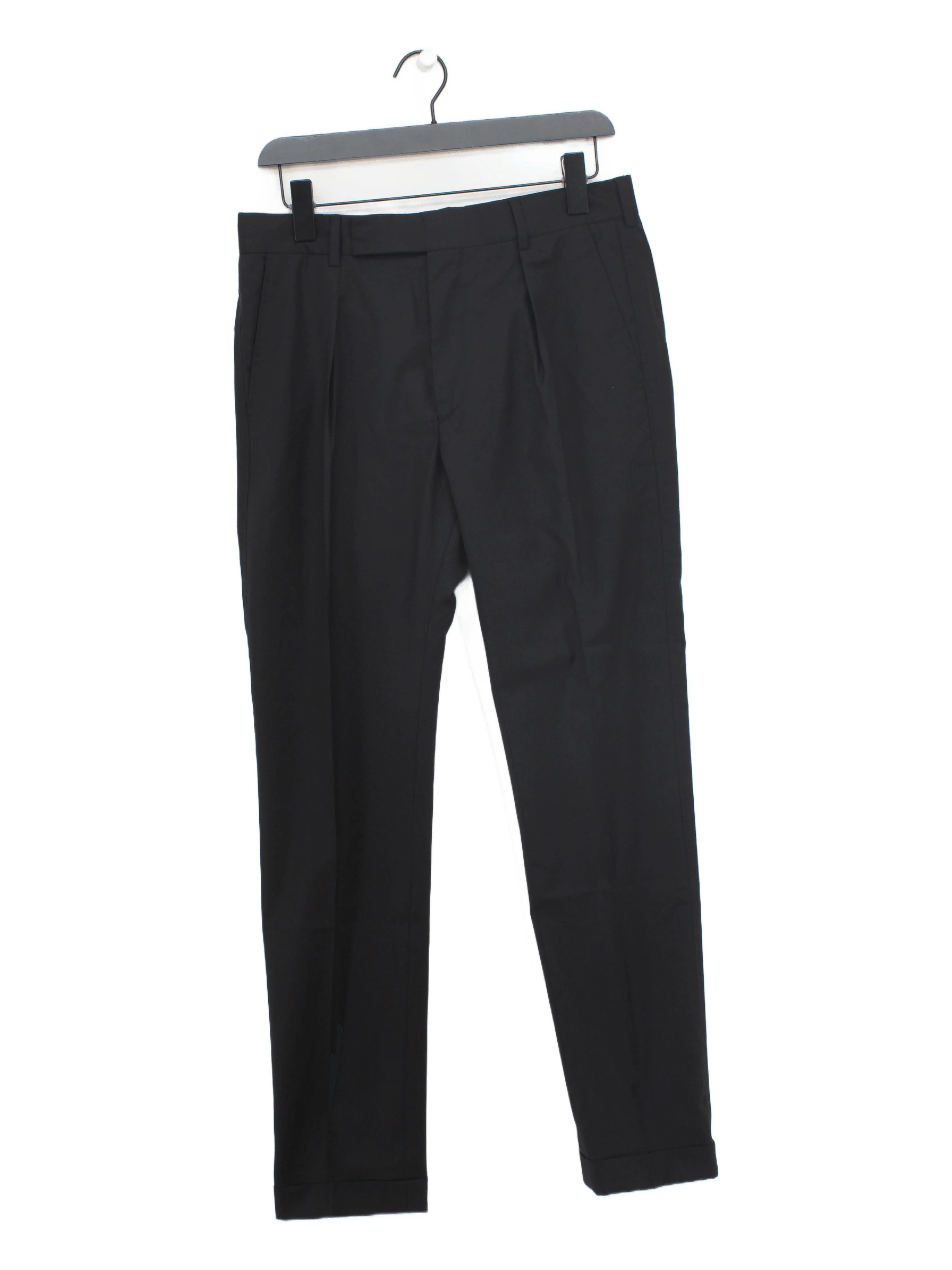 Paul Smith Men's Trousers W 30 in Black 100% Wool Skinny Chino New with tags