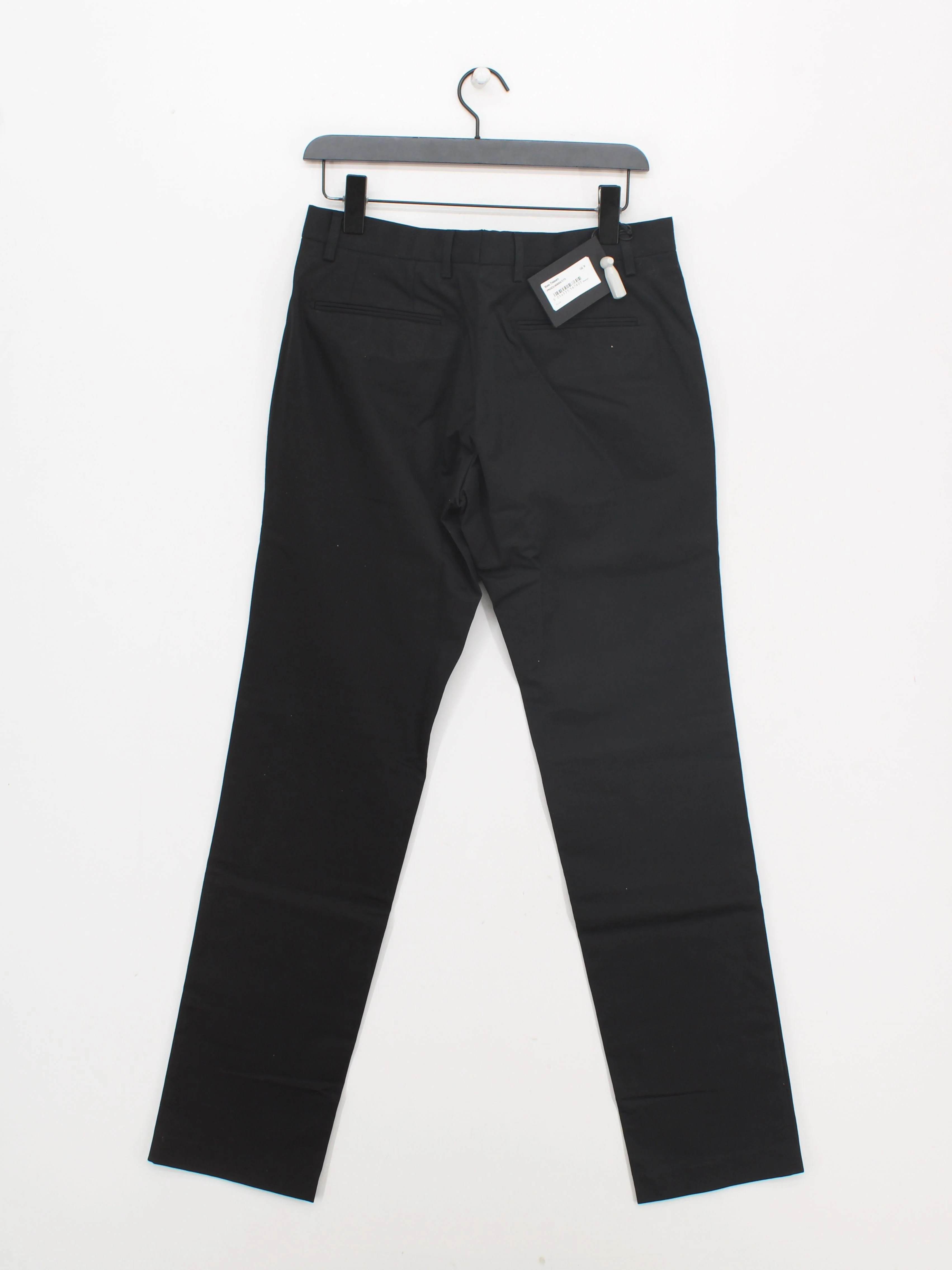 Paul Smith Men's Trousers W 30 in Black Cotton with Elastane Chino New with tags - Image 2