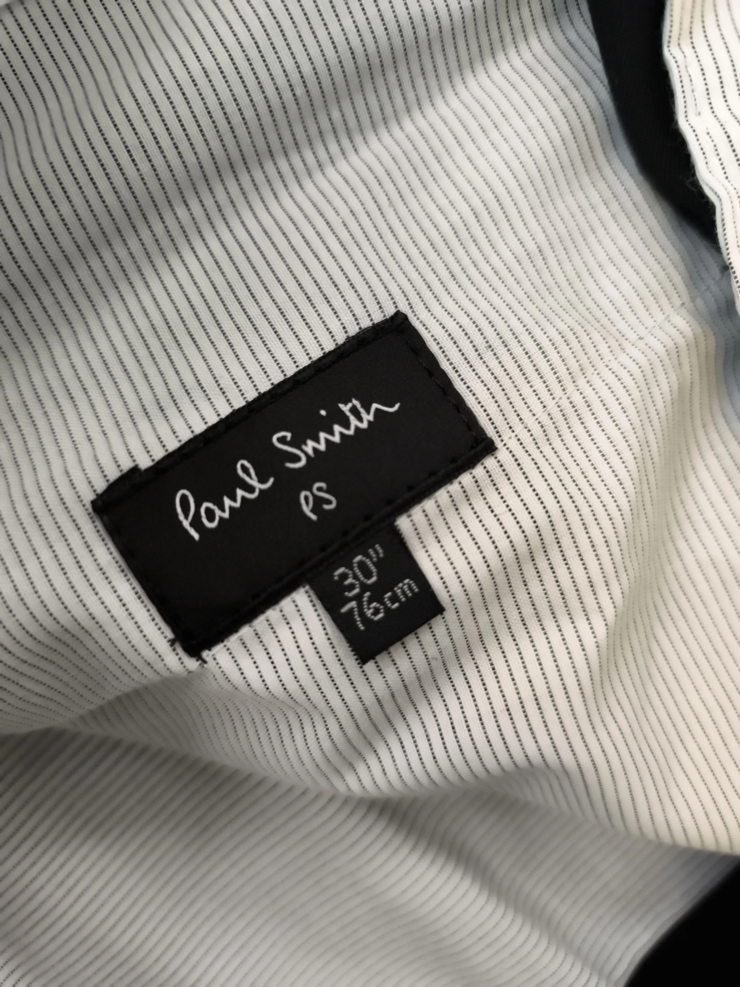 Paul Smith Men's Trousers W 30 in Black Cotton with Elastane Chino New with tags - Image 5