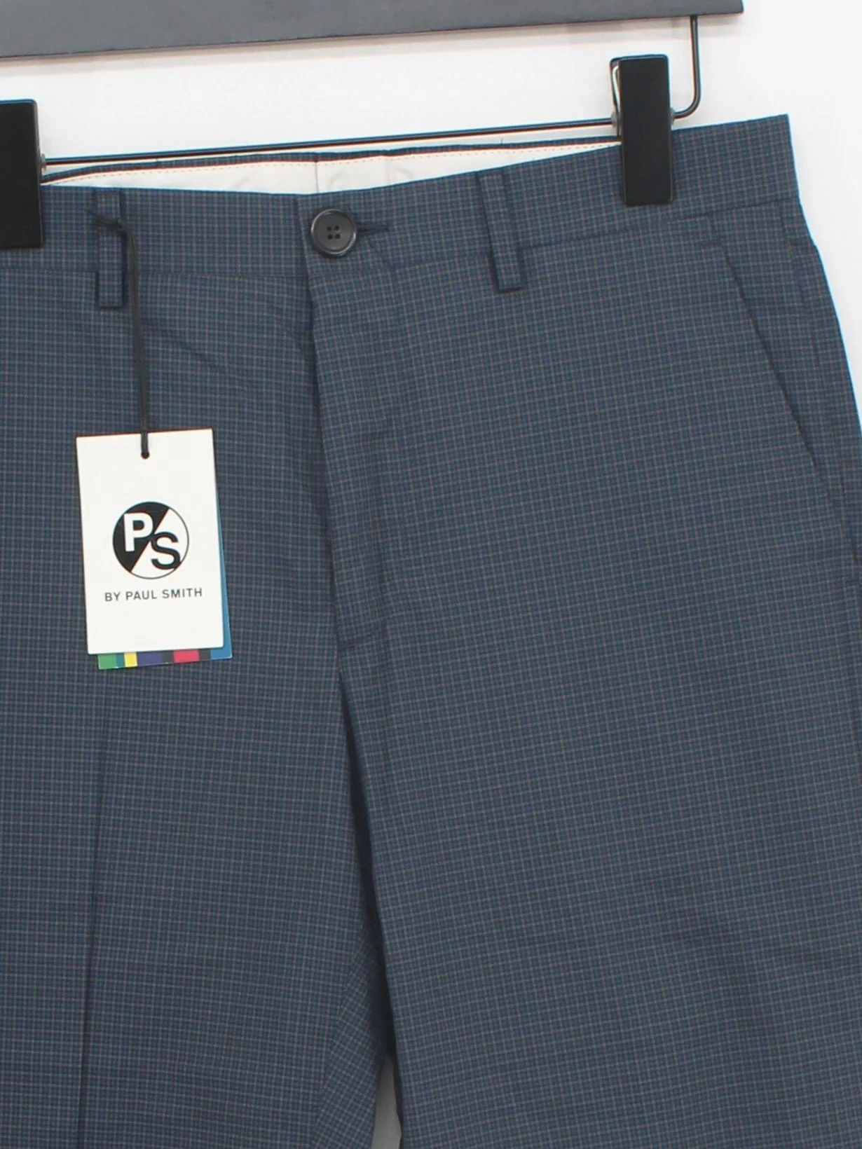 Paul Smith Men's Trousers W 30 in Blue 100% Cotton Straight Chino New with tags - Image 3