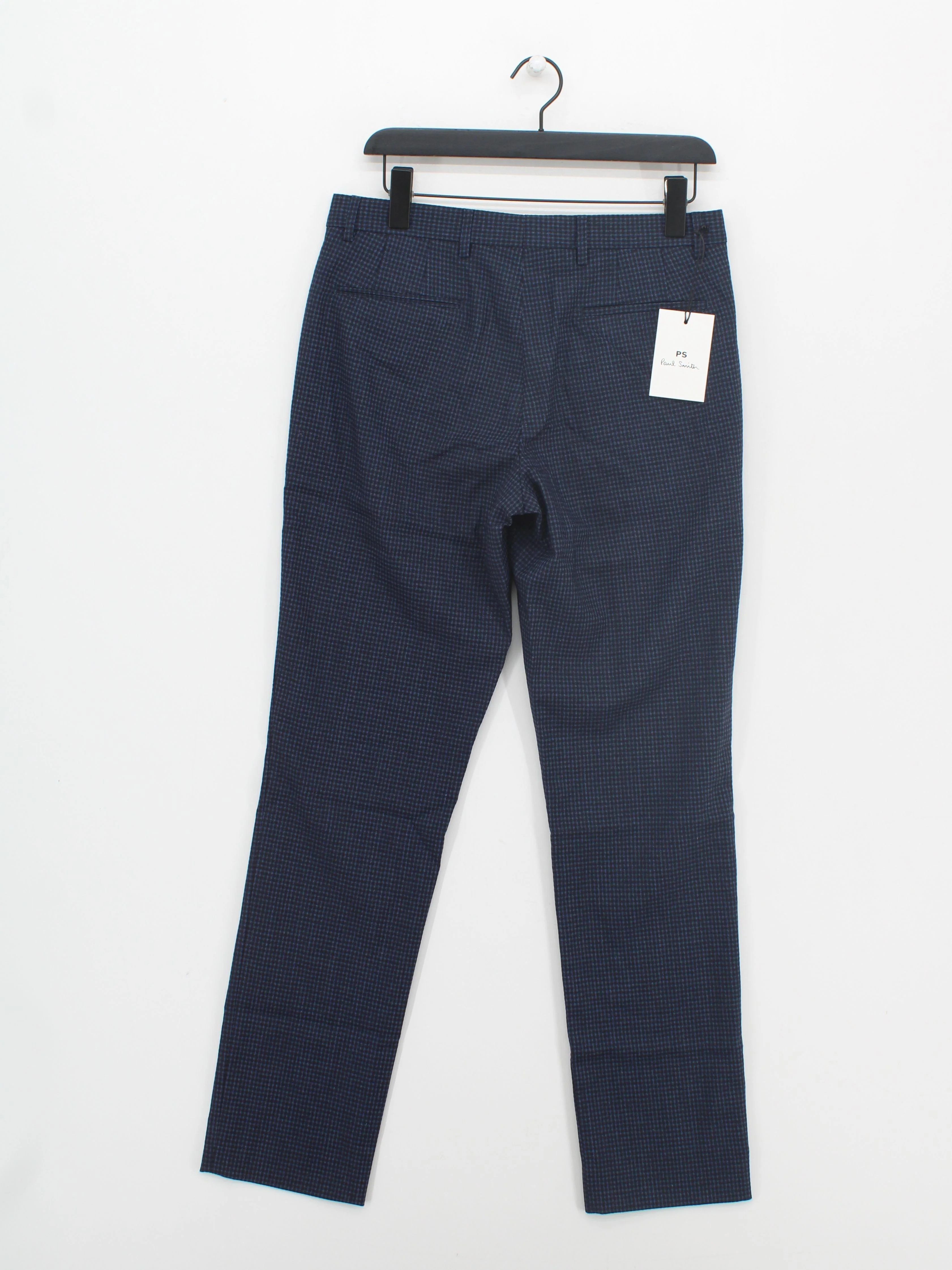 Paul Smith Men's Trousers W 30 in Blue 100% Wool Chino New with tags - Image 2