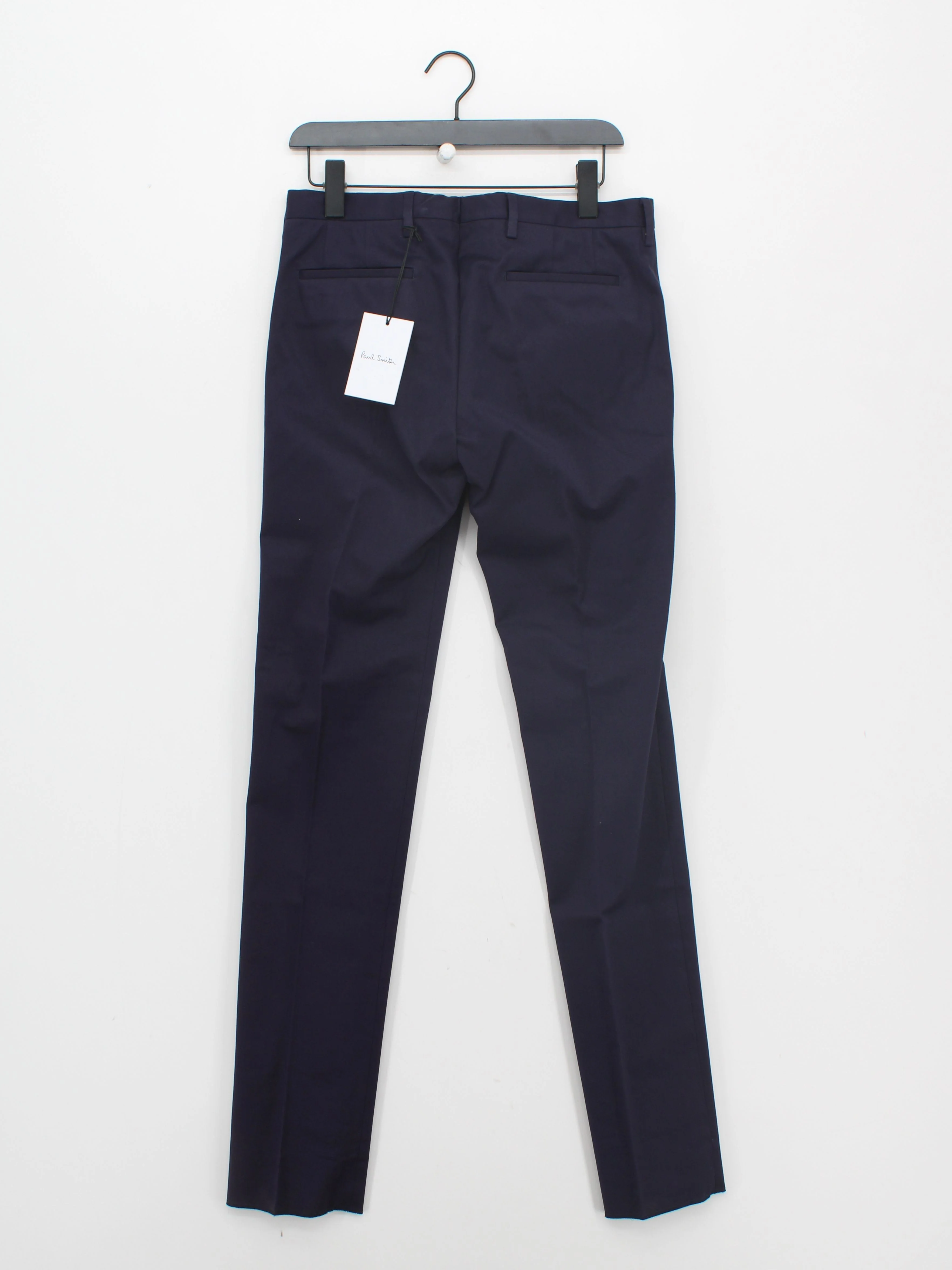 Paul Smith Men's Trousers W 30 in Blue Cotton with Elastane Chino New with tags - Image 2