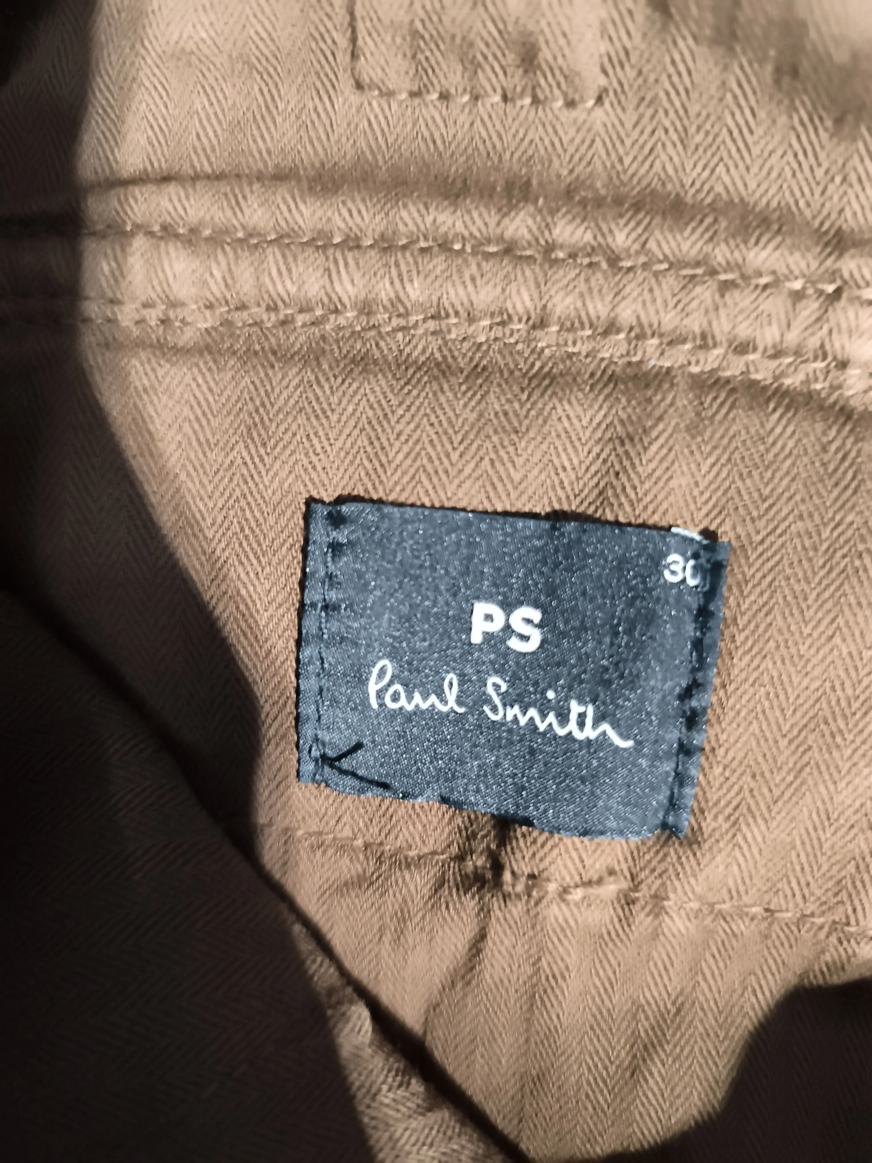 Paul Smith Men's Trousers W 30 in Brown Cotton with Elastane Chino New with tags - Image 5