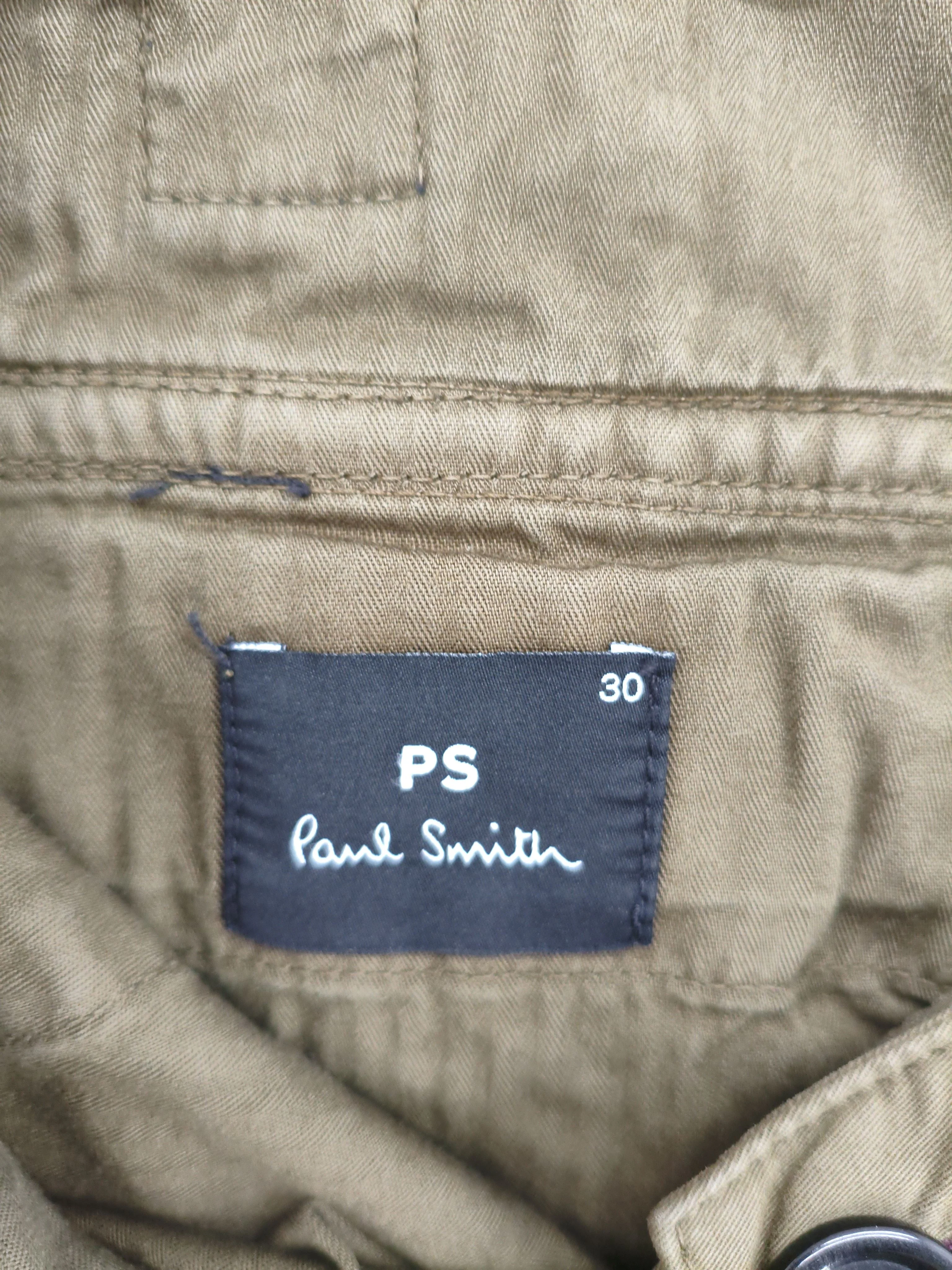 Paul Smith Men's Trousers W 30 in Green Cotton with Elastane Chino New with tags - Image 5