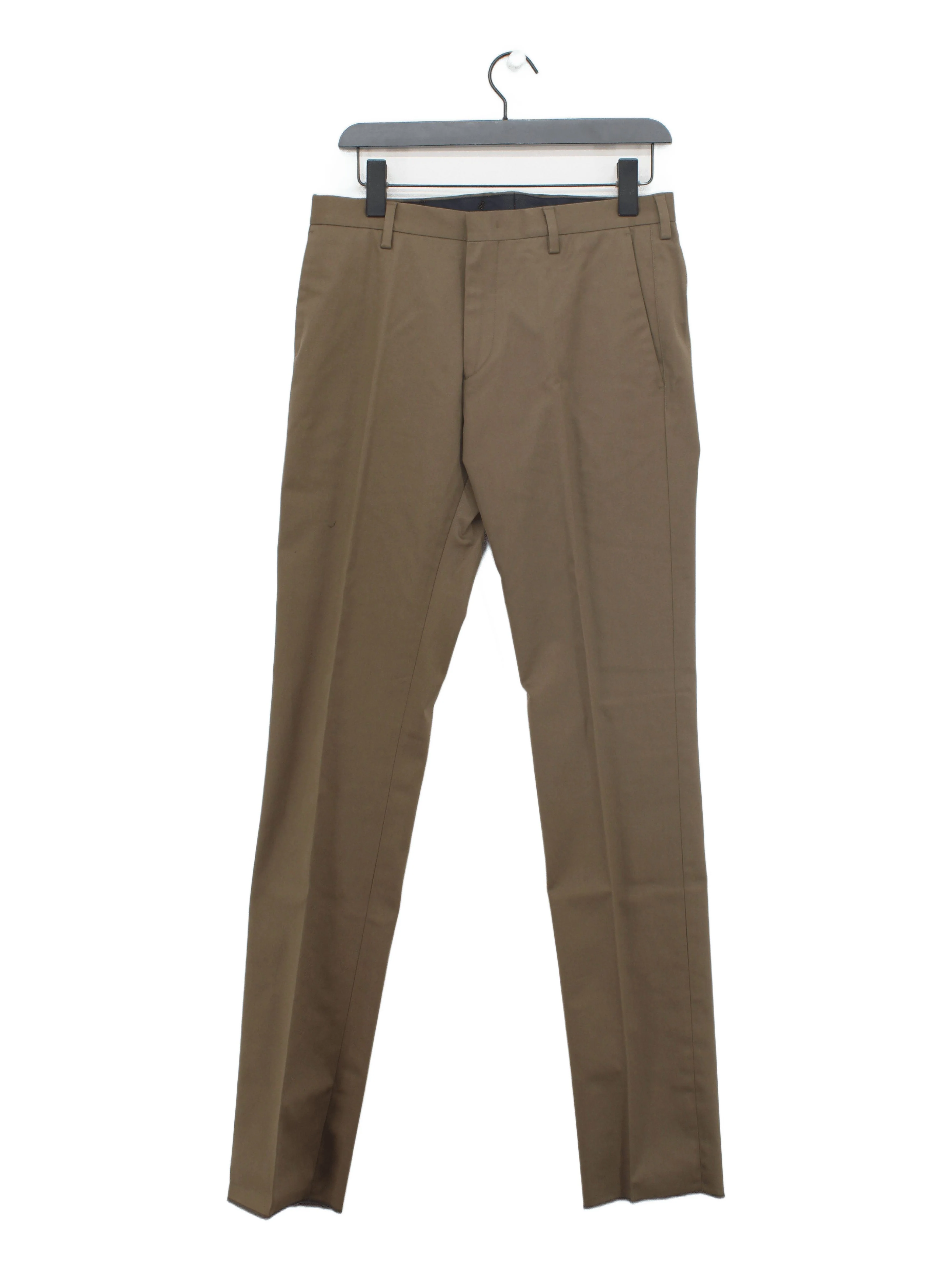 Paul Smith Men's Trousers W 30 in Green Cotton with Elastane Chino New with tags