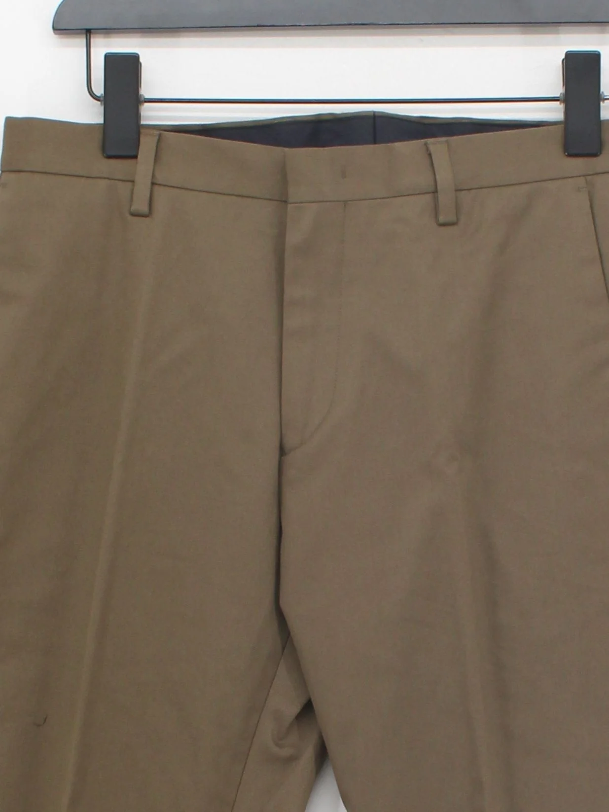 Paul Smith Men's Trousers W 30 in Green Cotton with Elastane Chino New with tags - Image 3