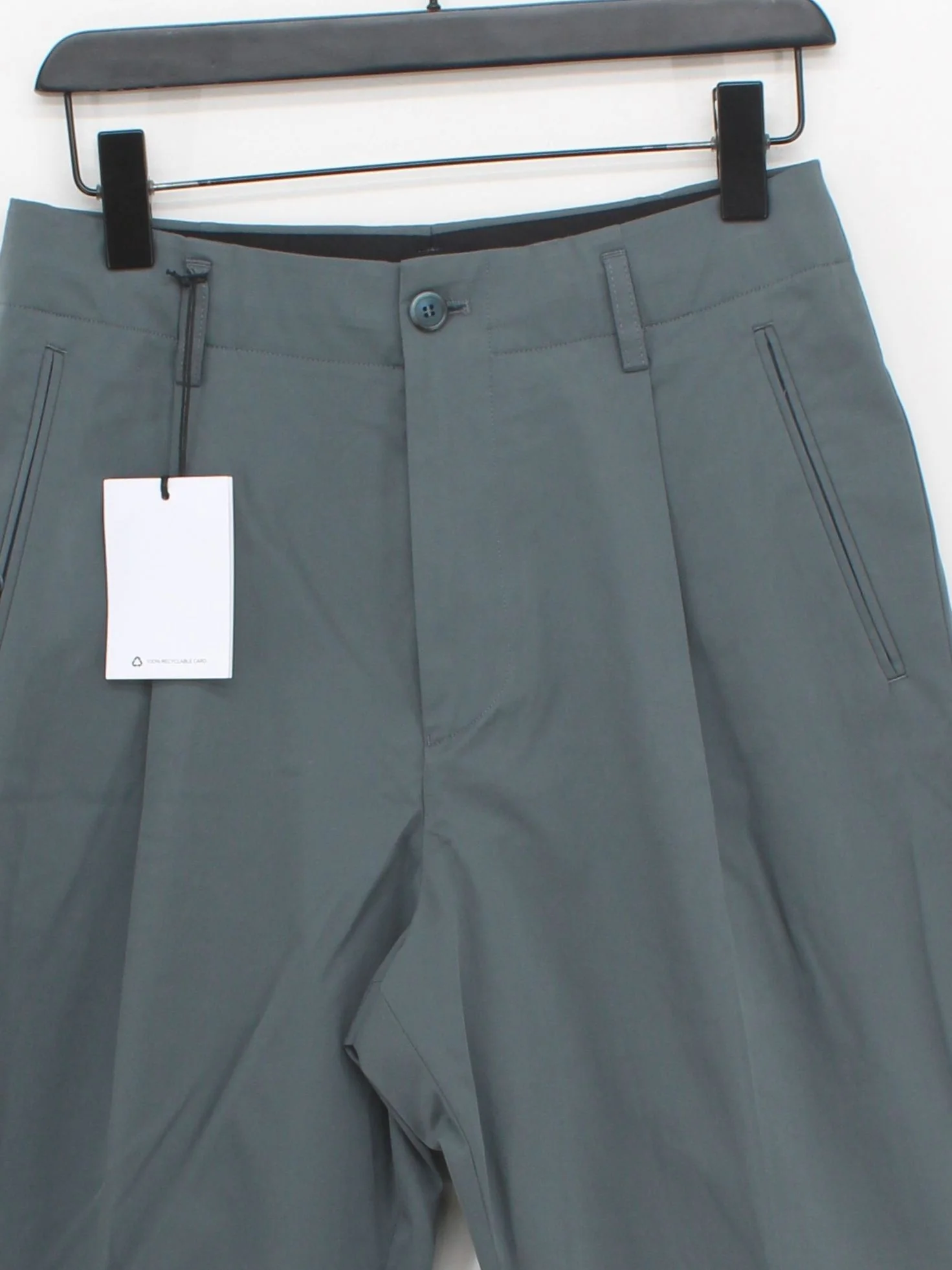 Paul Smith Men's Trousers W 30 in Grey 100% Cotton Straight Chino New with tags - Image 3