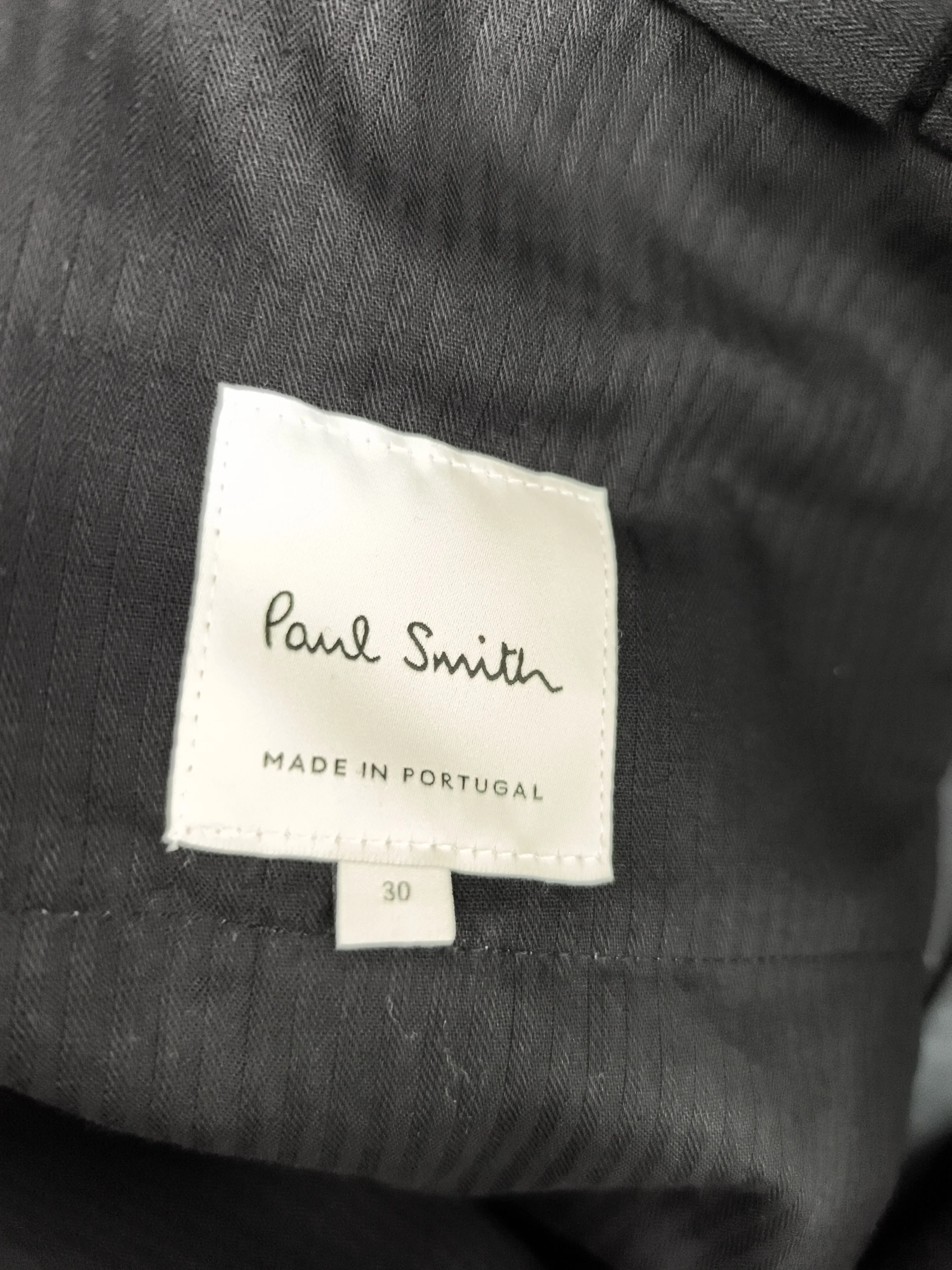 Paul Smith Men's Trousers W 30 in Grey 100% Cotton Straight Chino New with tags - Image 5