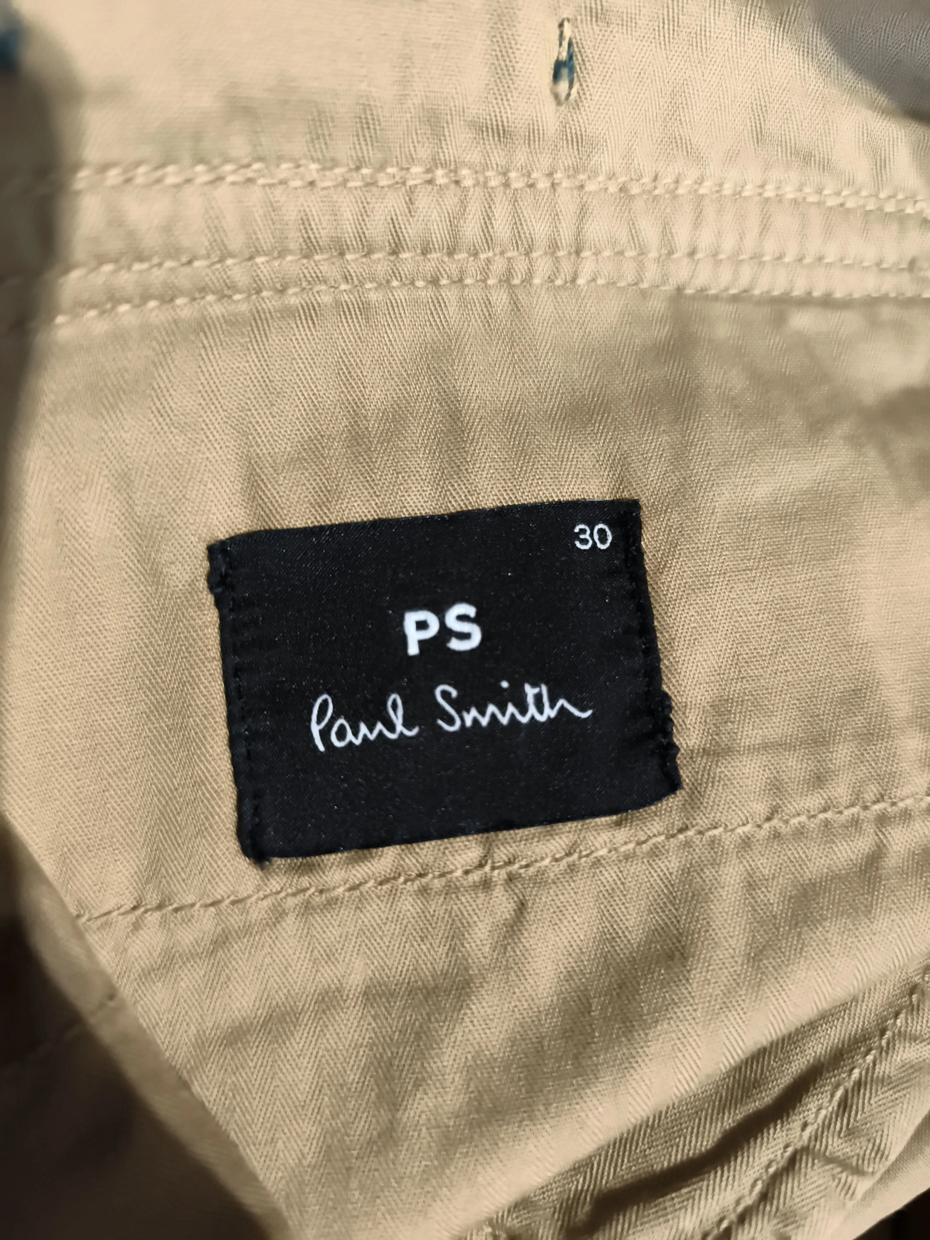 Paul Smith Men's Trousers W 30 in Tan 100% Cotton Tapered Chino New with tags - Image 5