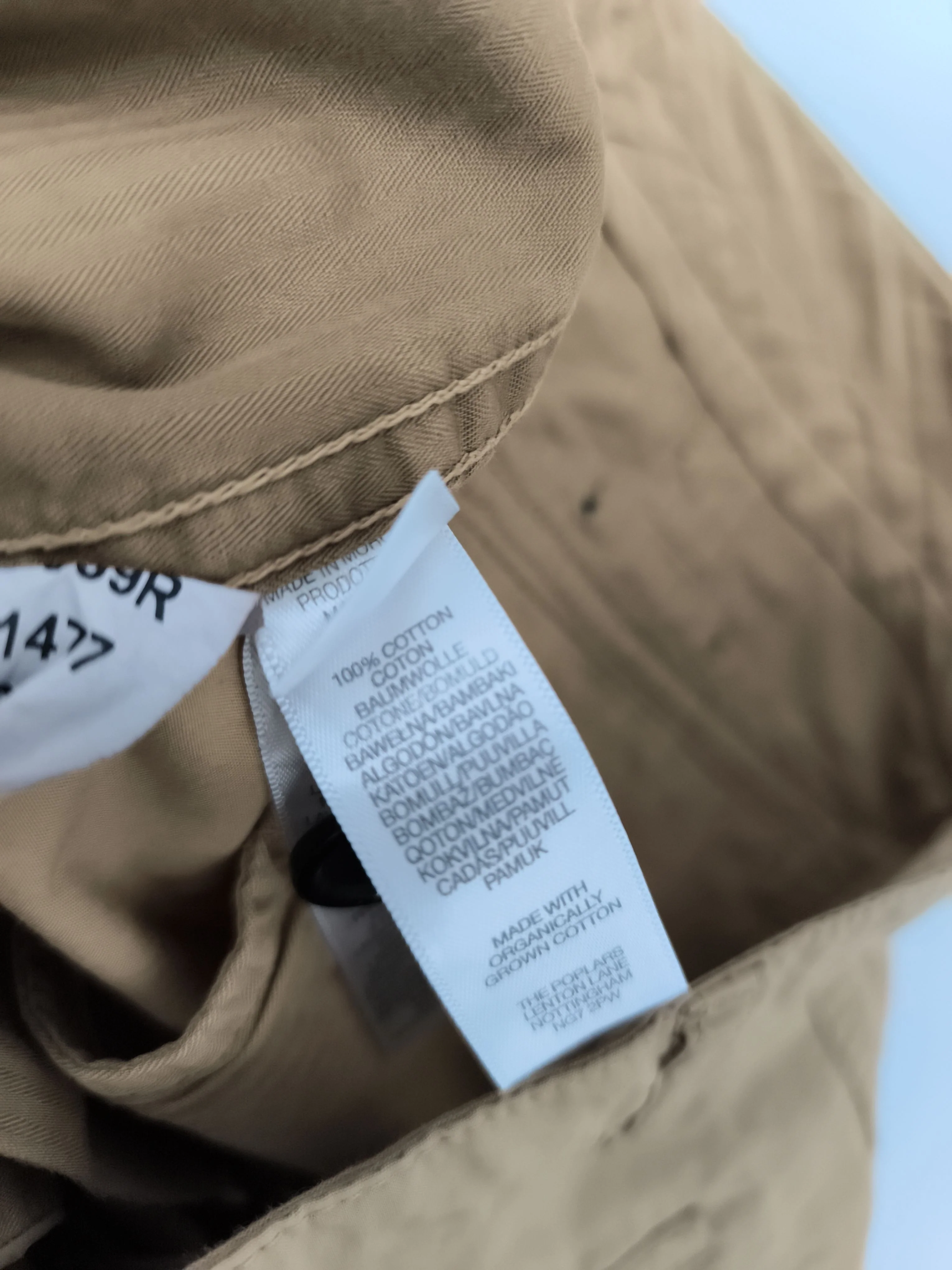 Paul Smith Men's Trousers W 30 in Tan 100% Cotton Tapered Chino New with tags - Image 6