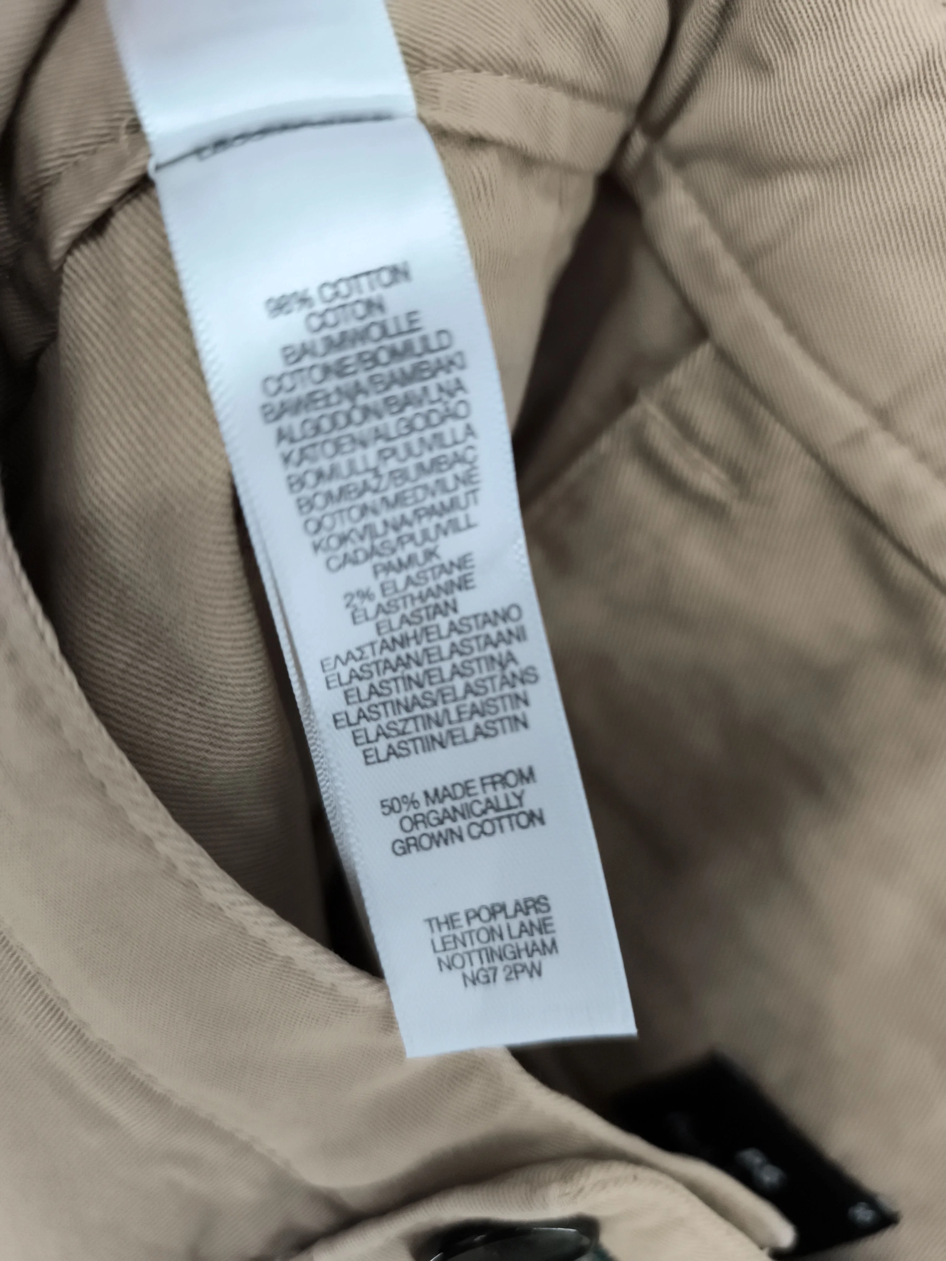 Paul Smith Men's Trousers W 30 in Tan Cotton with Elastane Chino New with tags - Image 6