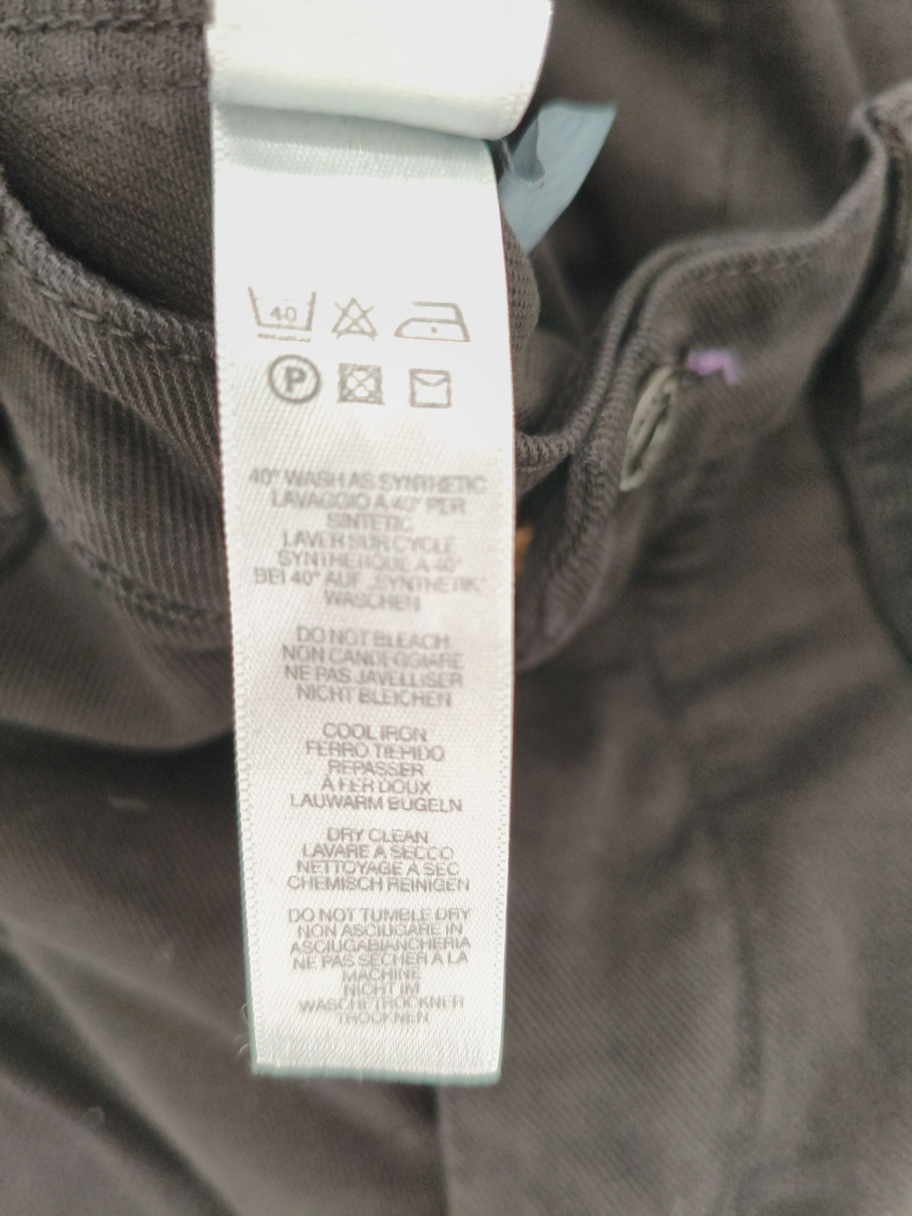 Paul Smith Men's Trousers W 31 in Black 100% Other Straight Cargo New with tags - Image 6
