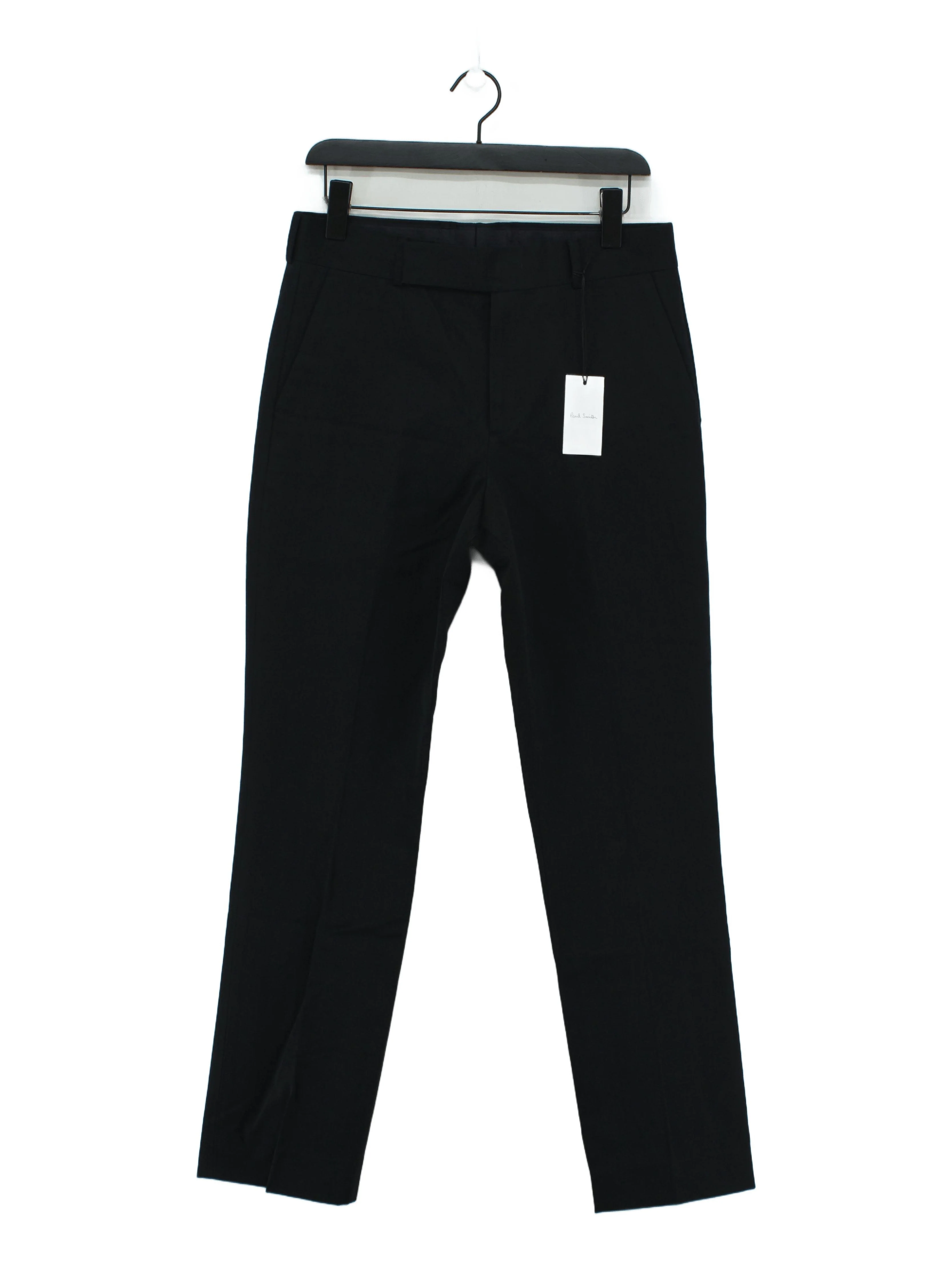Paul Smith Men's Trousers W 32 in Black 100% Other Straight Chino New with tags