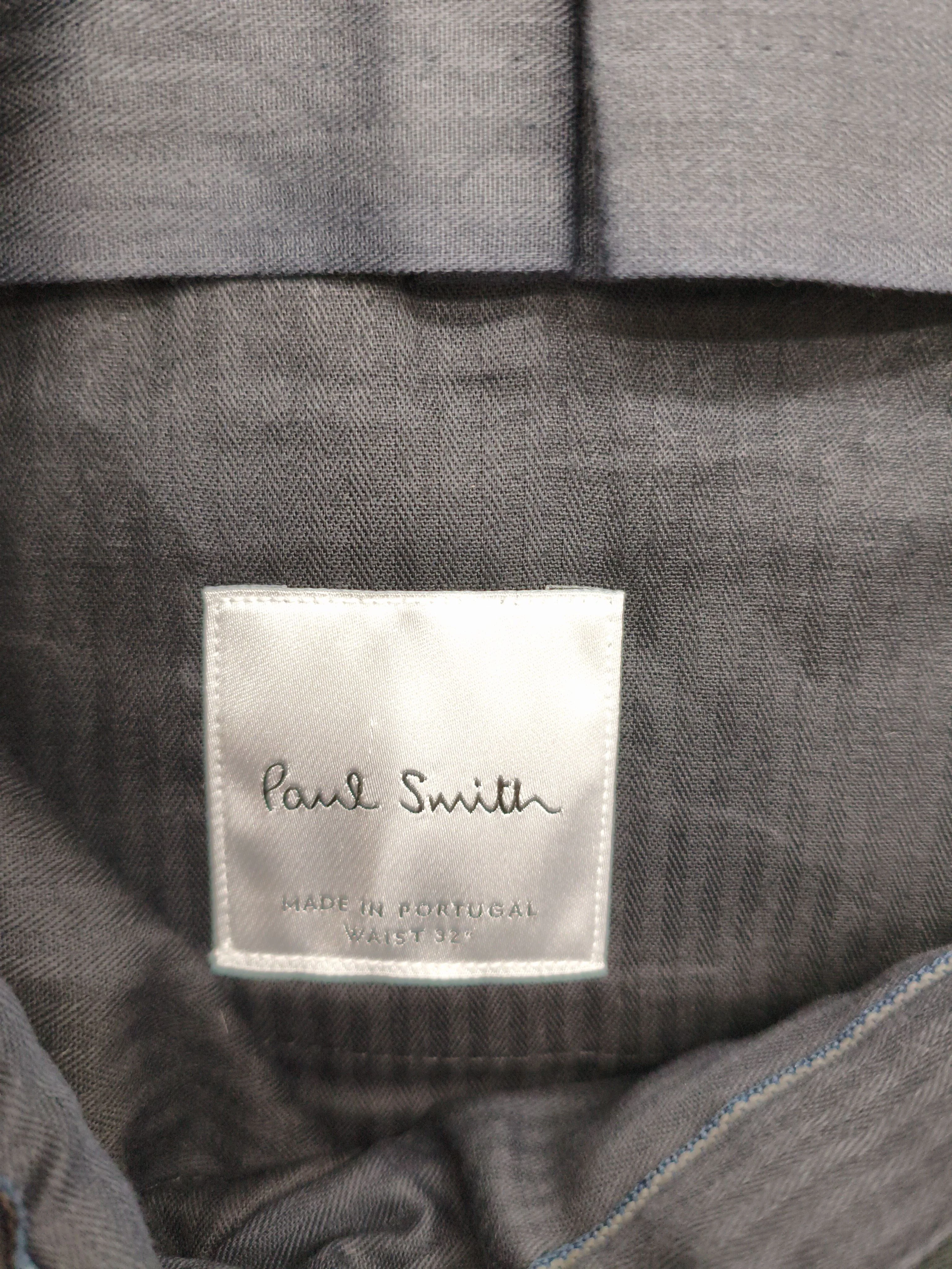 Paul Smith Men's Trousers W 32 in Black 100% Other Straight Chino New with tags - Image 5
