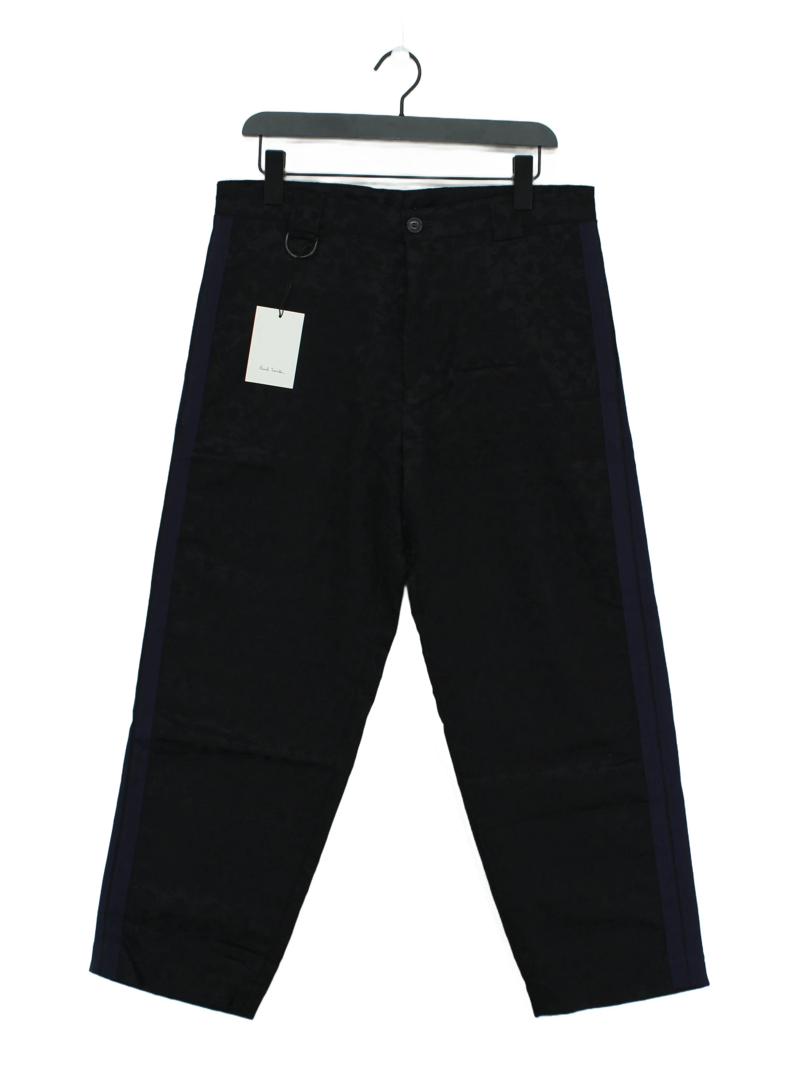 Paul Smith Men's Trousers W 32 in Black 100% Wool Chino New with tags