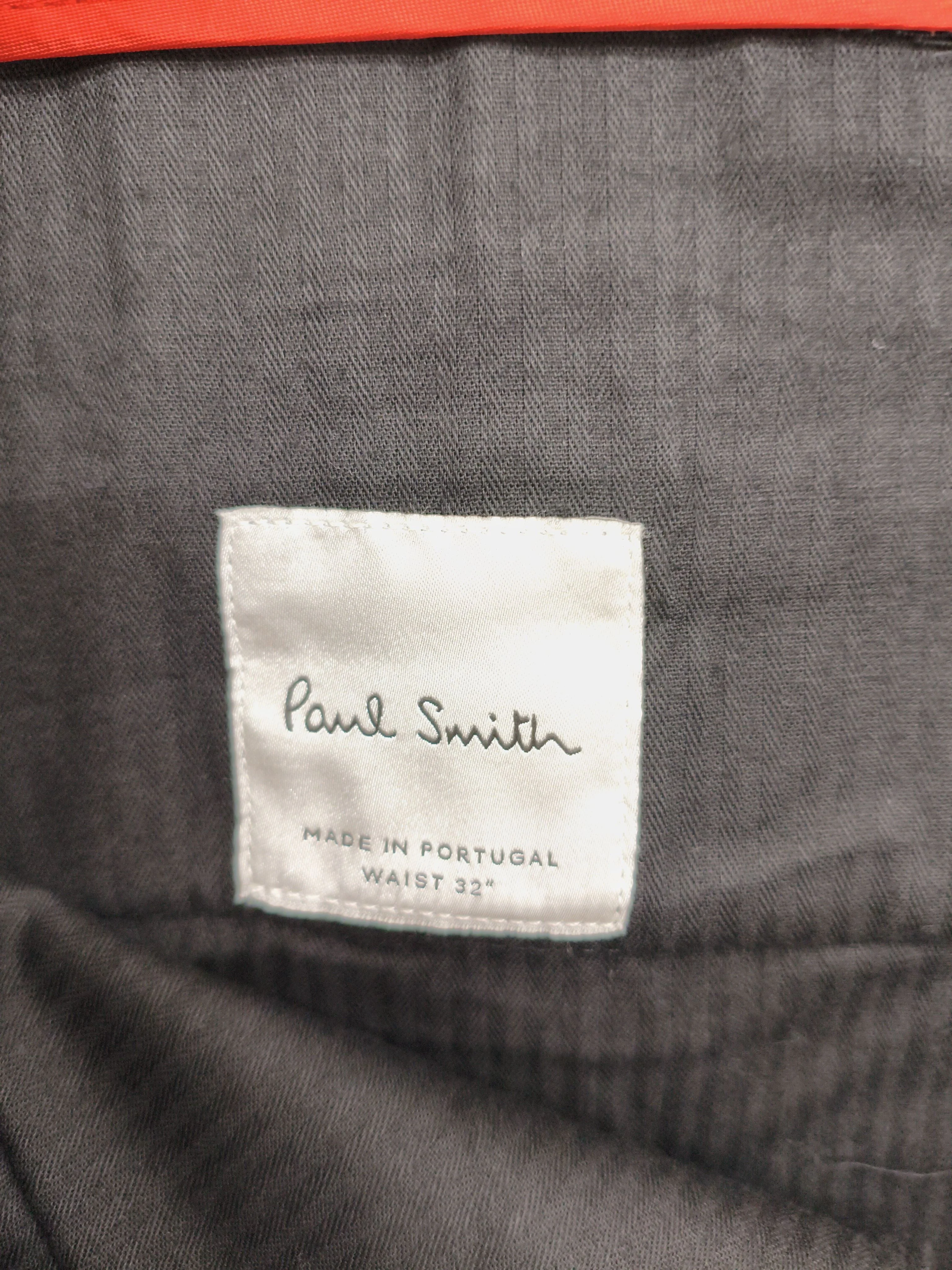 Paul Smith Men's Trousers W 32 in Black 100% Wool Chino New with tags - Image 5