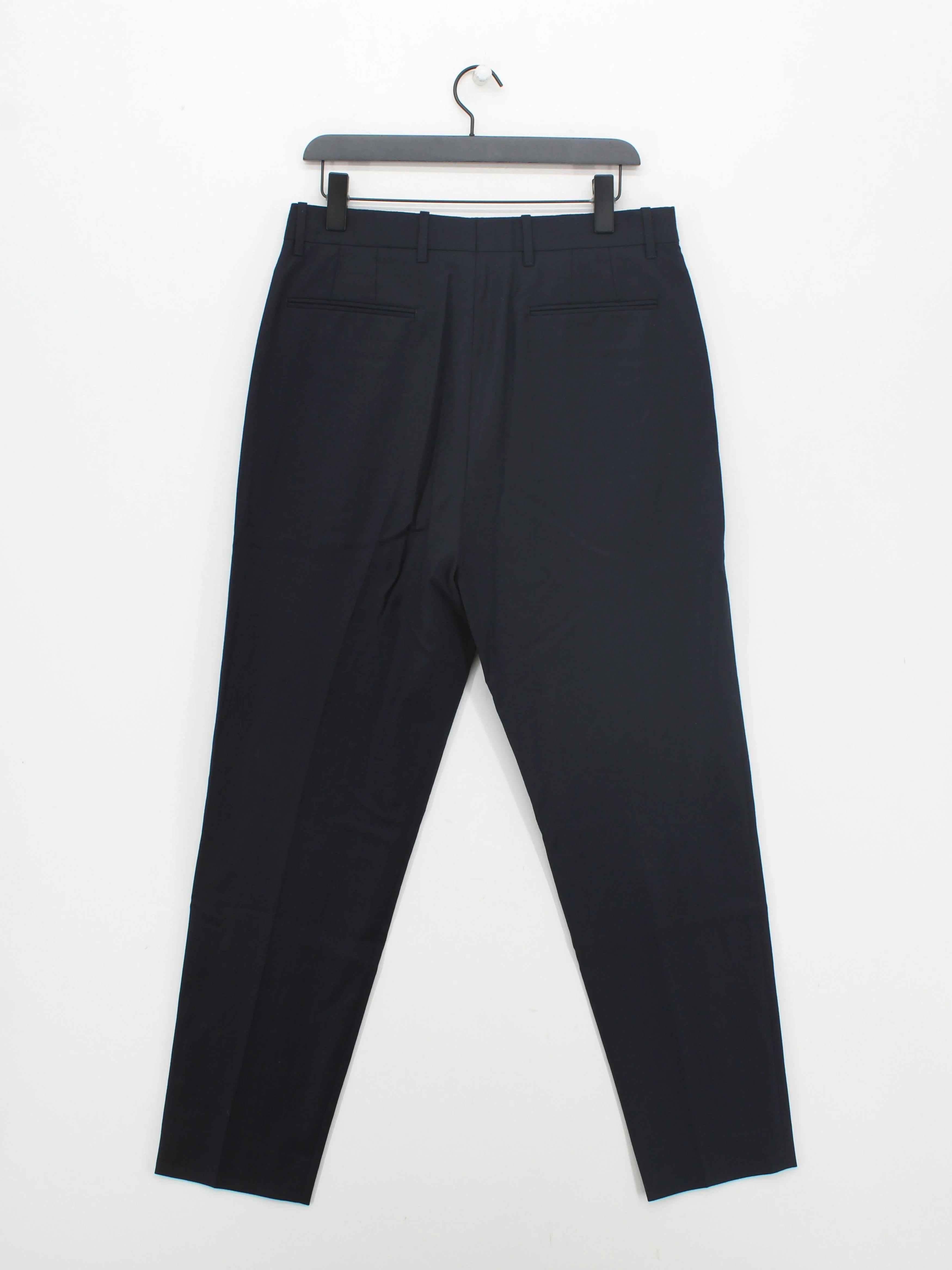 Paul Smith Men's Trousers W 32 in Black 100% Wool Tapered Chino New with tags - Image 2