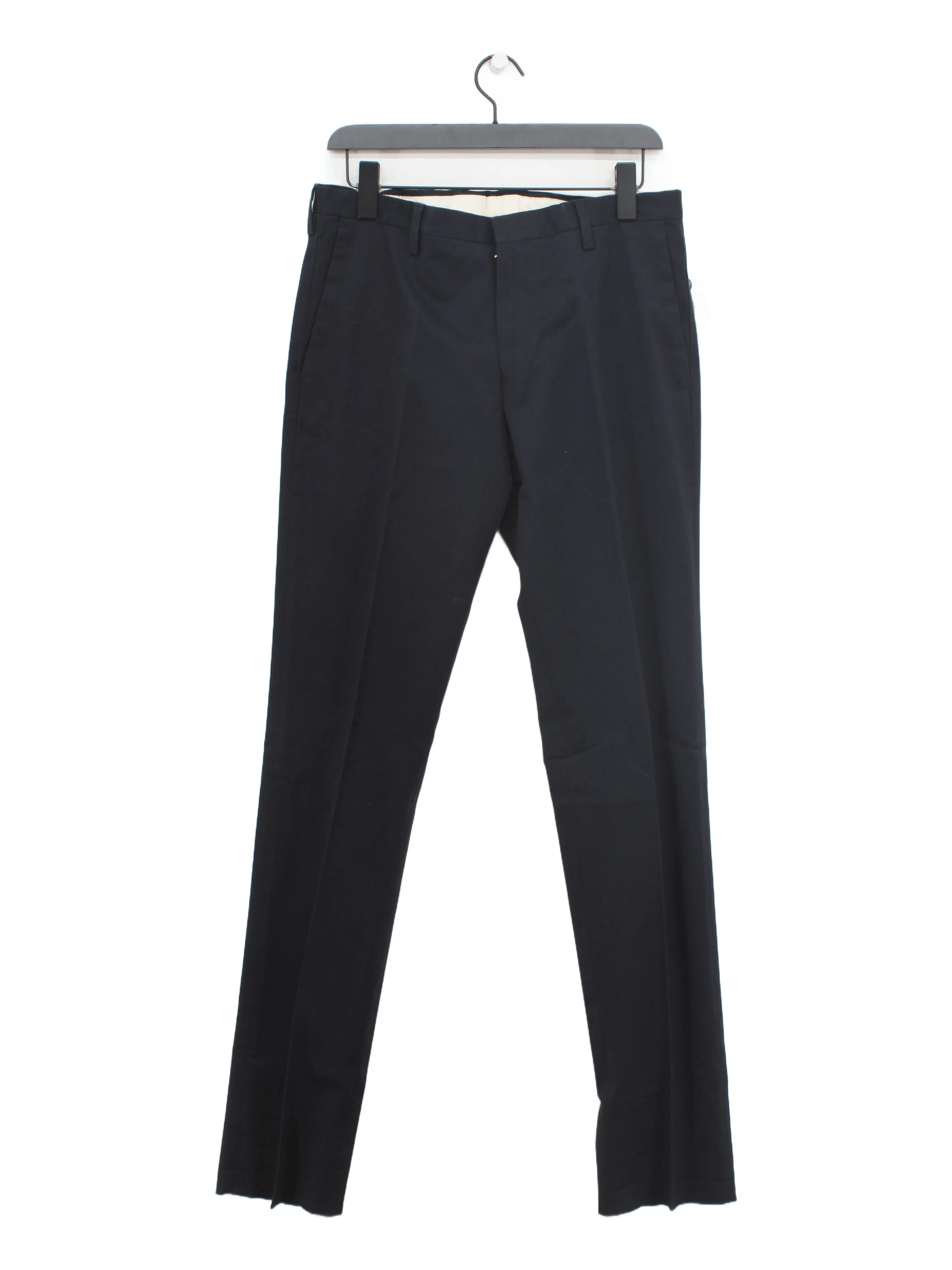 Paul Smith Men's Trousers W 32 in Black Cotton with Elastane Chino New with tags