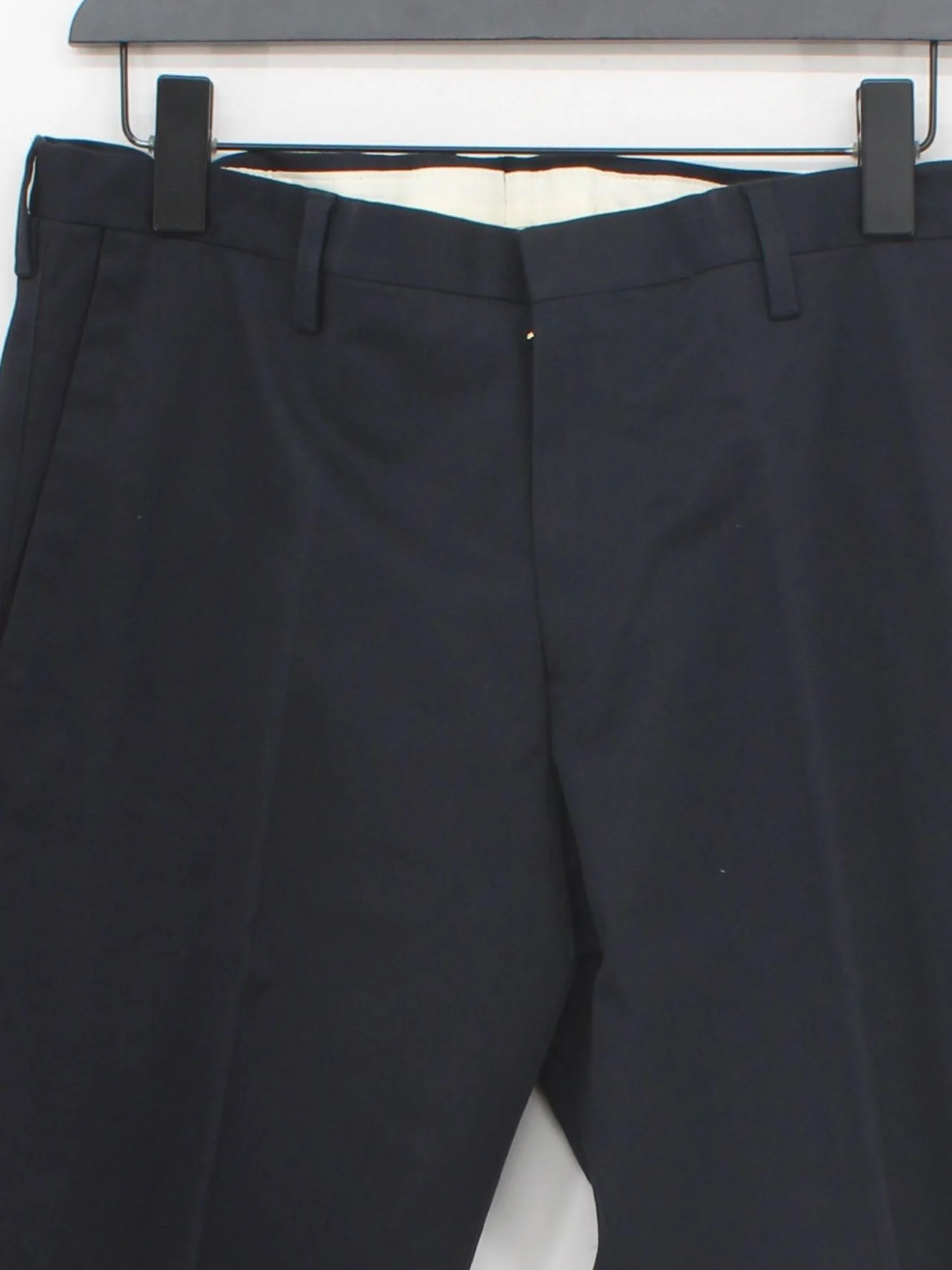 Paul Smith Men's Trousers W 32 in Black Cotton with Elastane Chino New with tags - Image 3