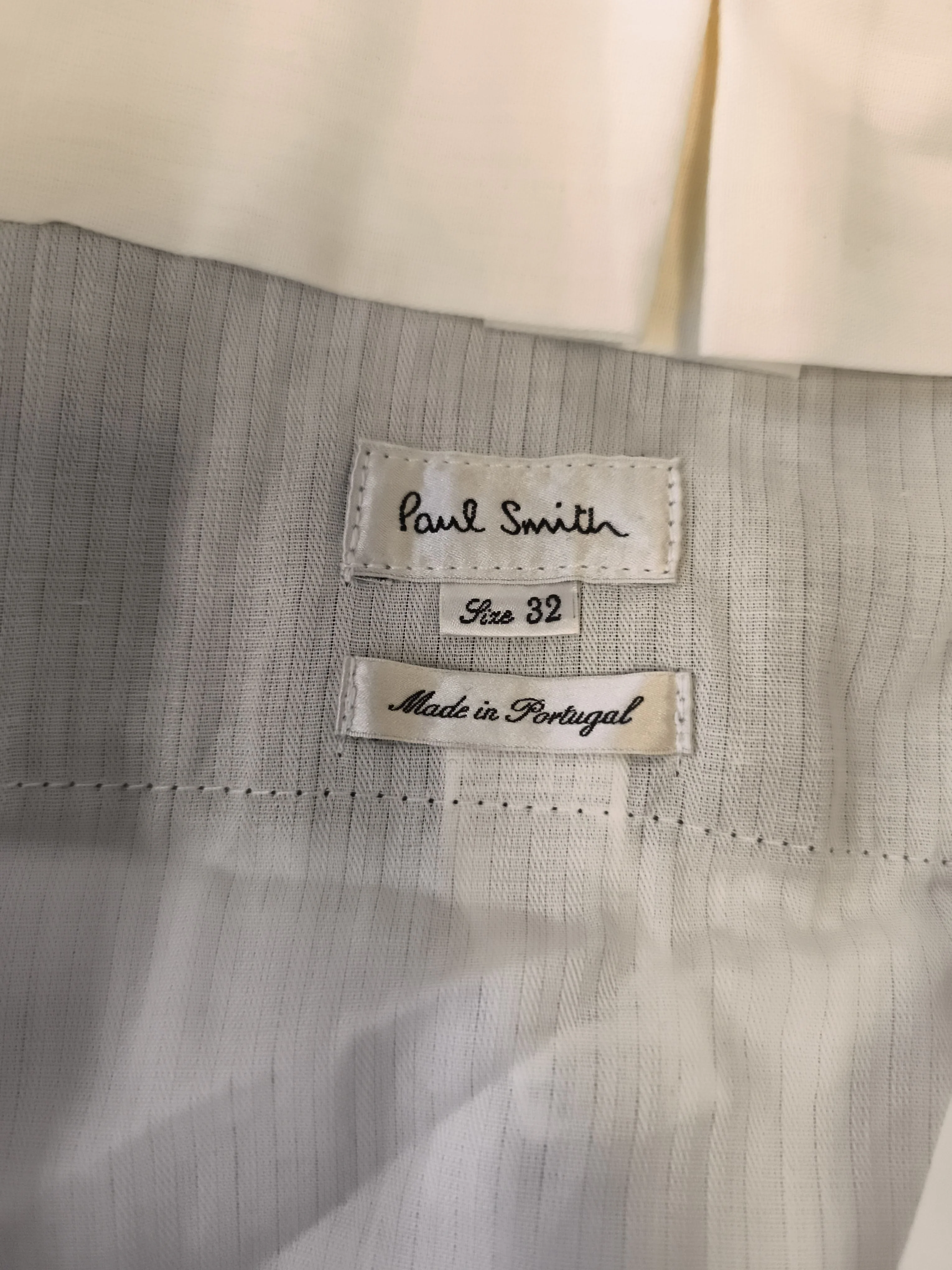 Paul Smith Men's Trousers W 32 in Black Cotton with Elastane Chino New with tags - Image 5