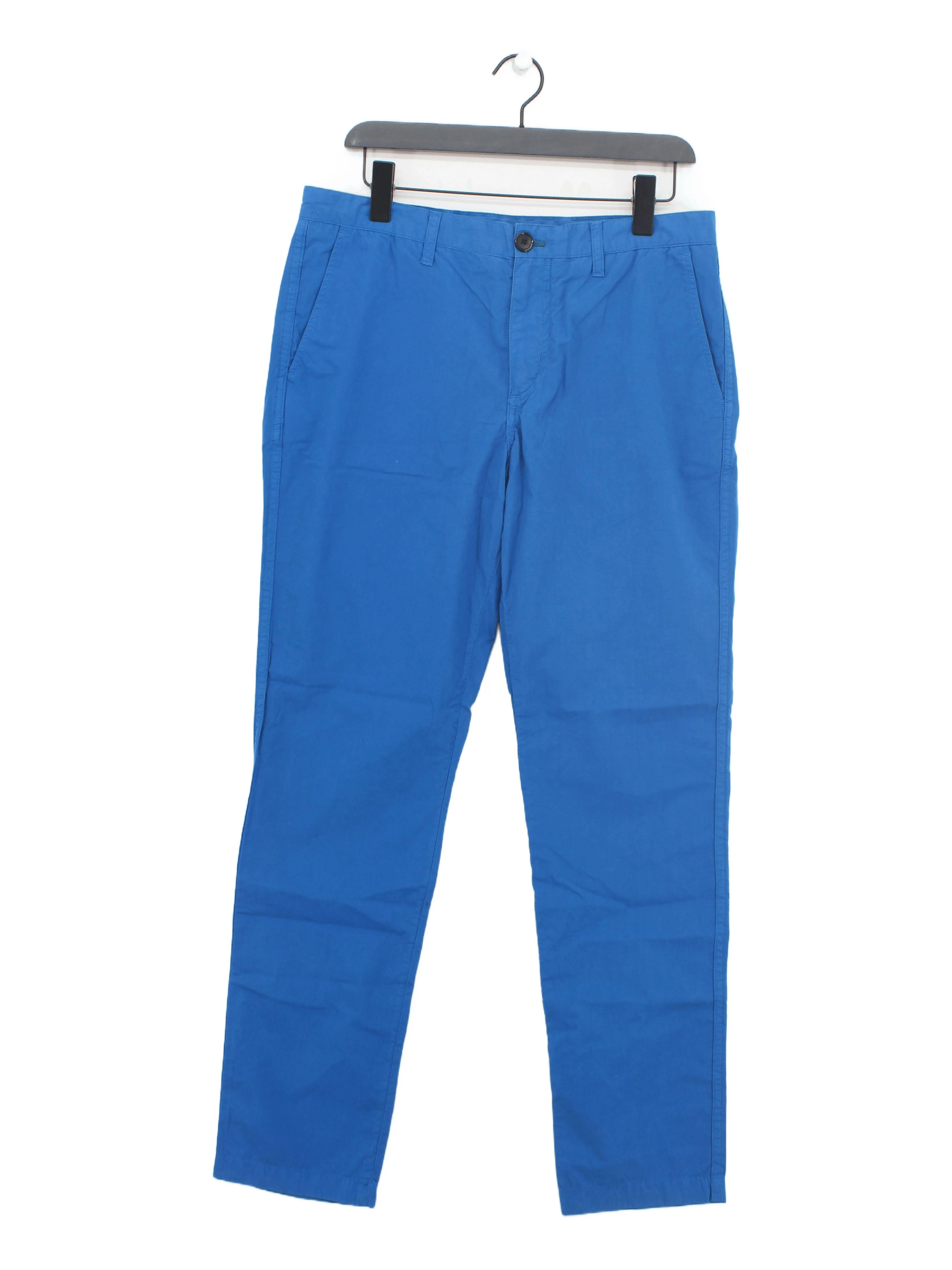 Paul Smith Men's Trousers W 32 in Blue 100% Cotton Straight Chino New with tags