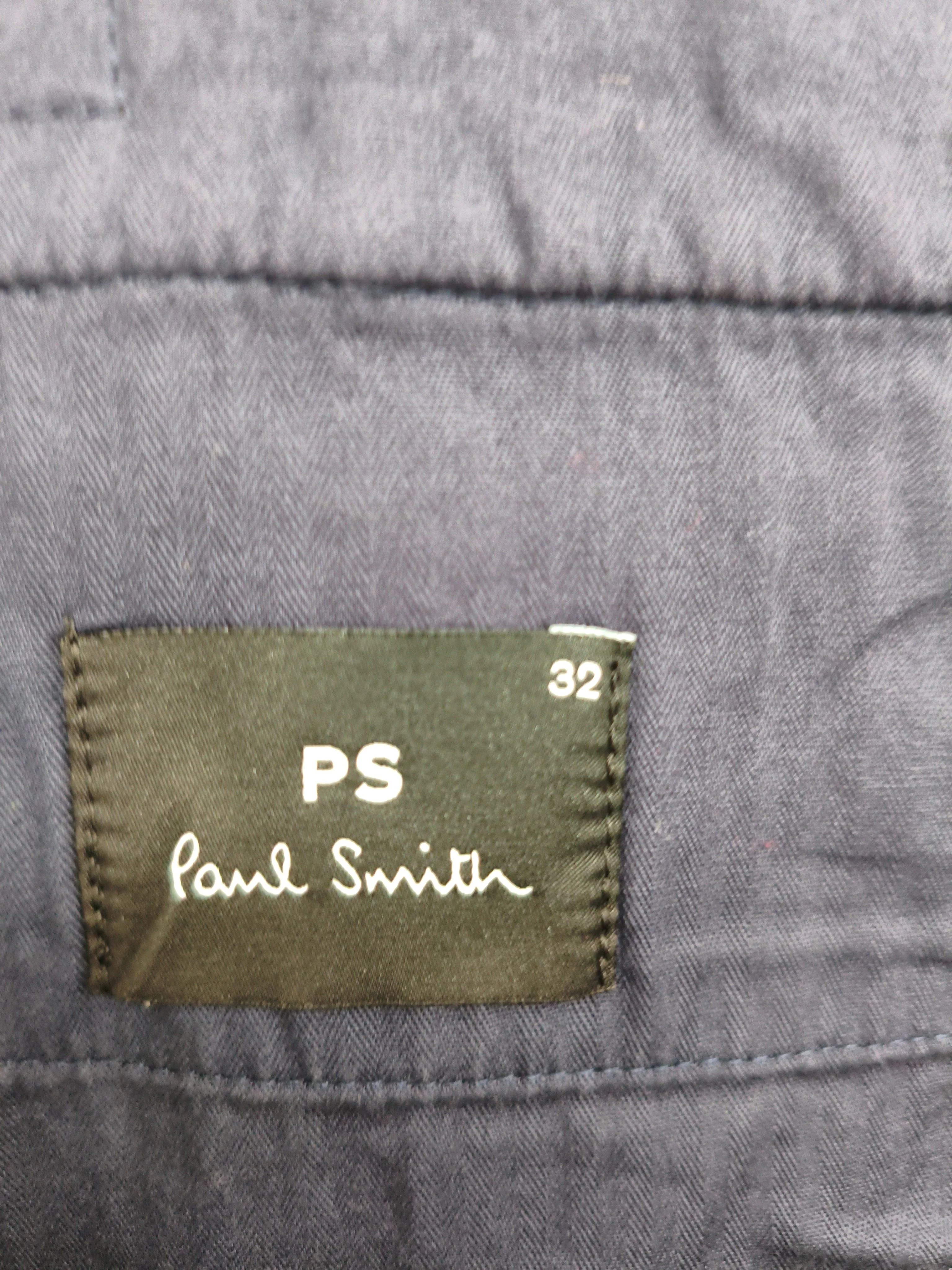 Paul Smith Men's Trousers W 32 in Blue 100% Other Straight Chino New with tags - Image 5