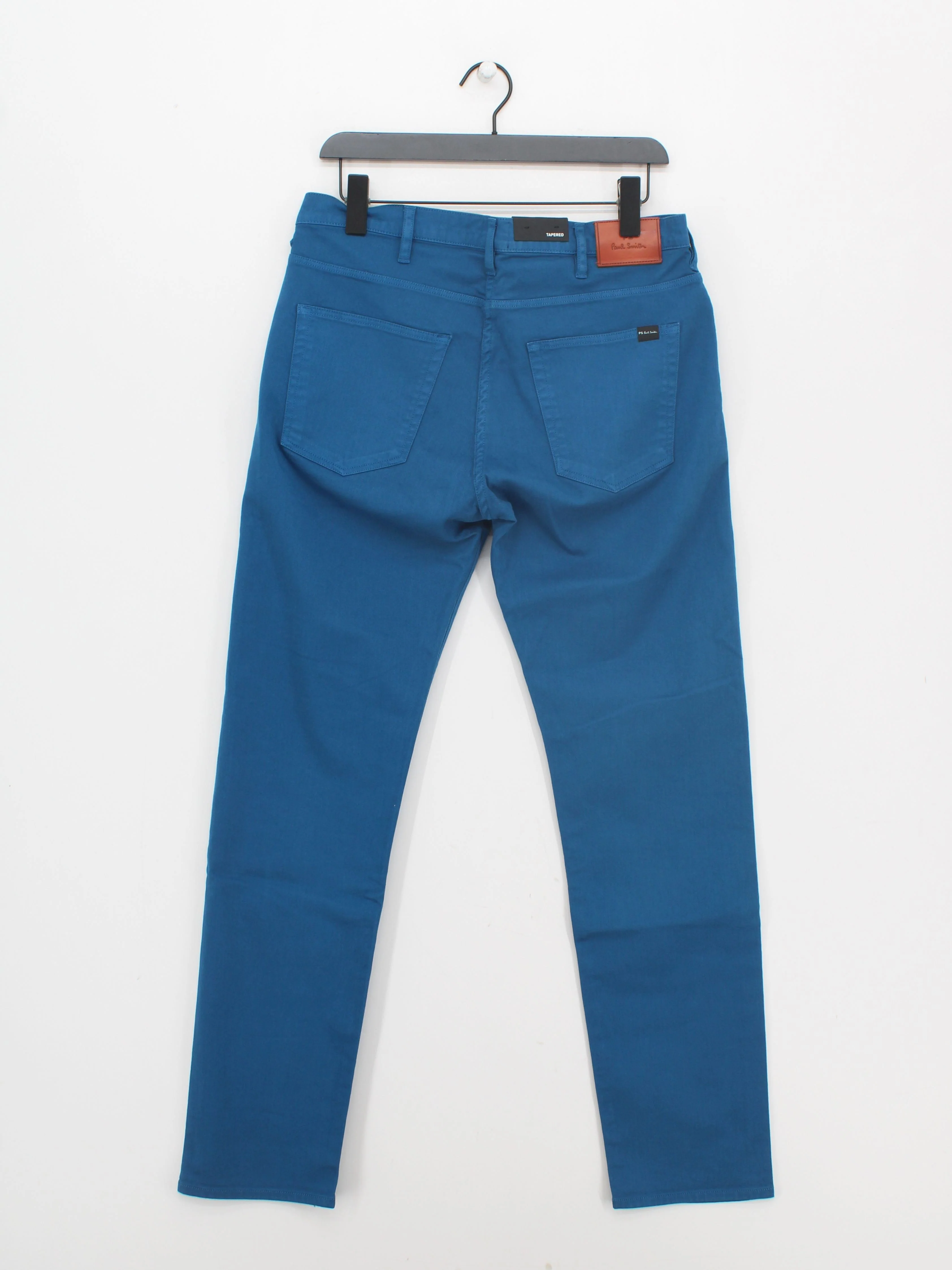 Paul Smith Men's Trousers W 32 in Blue Cotton with Elastane Chino New with tags - Image 2
