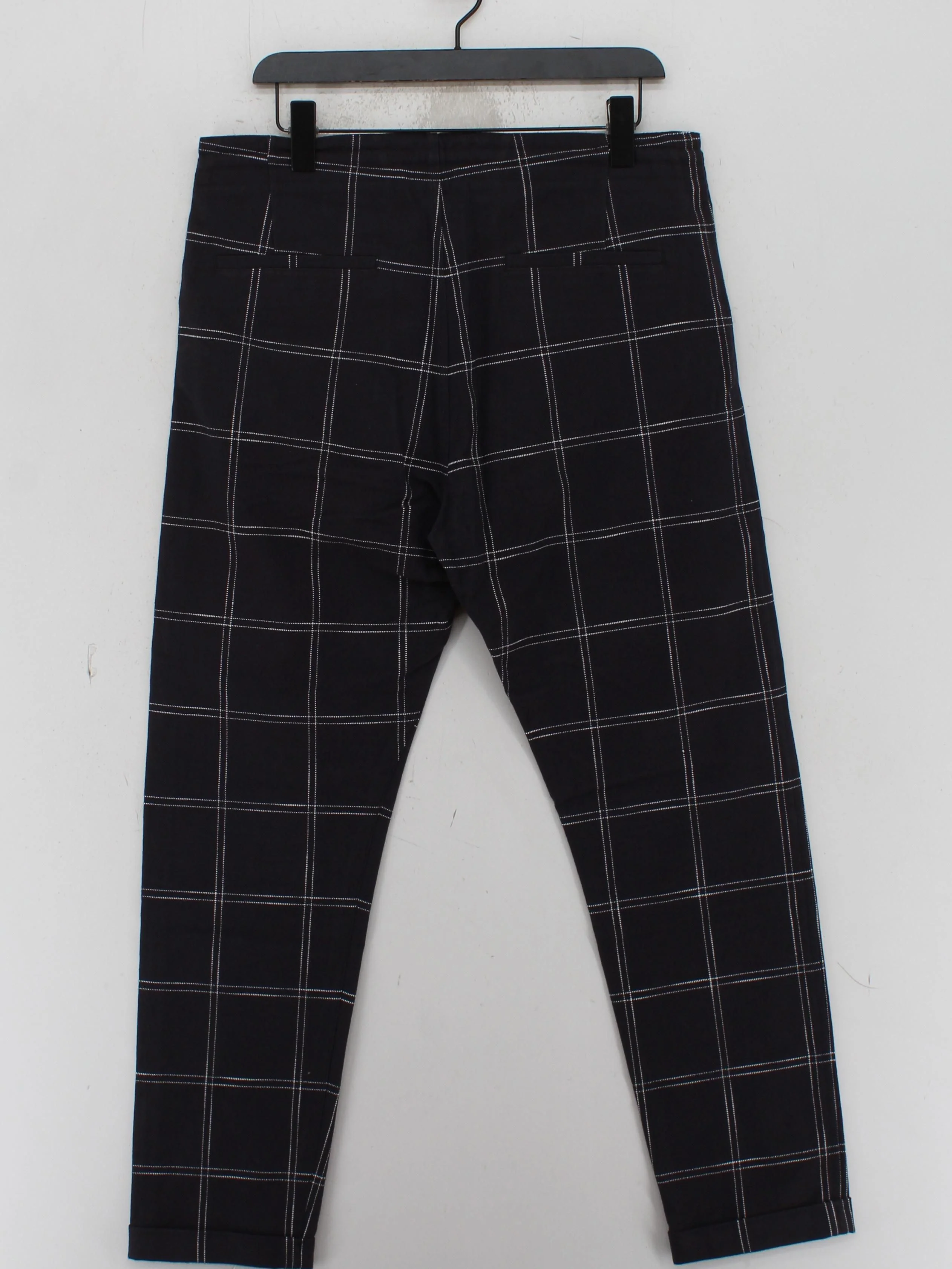 Paul Smith Men's Trousers W 32 in Blue Cotton with Nylon, Viscose Chino - Image 2