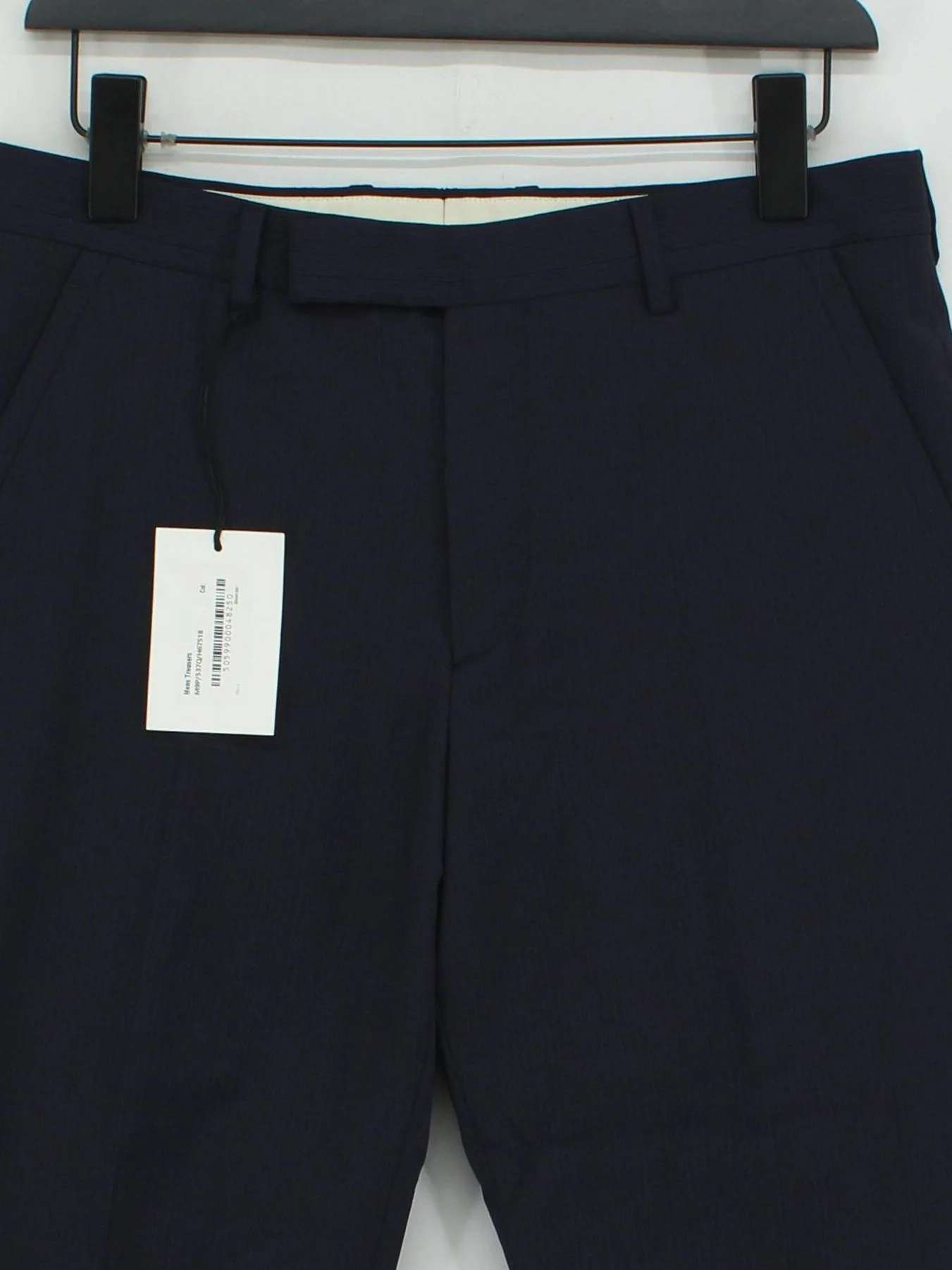 Paul Smith Men's Trousers W 32 in Blue Wool New with tags - Image 3