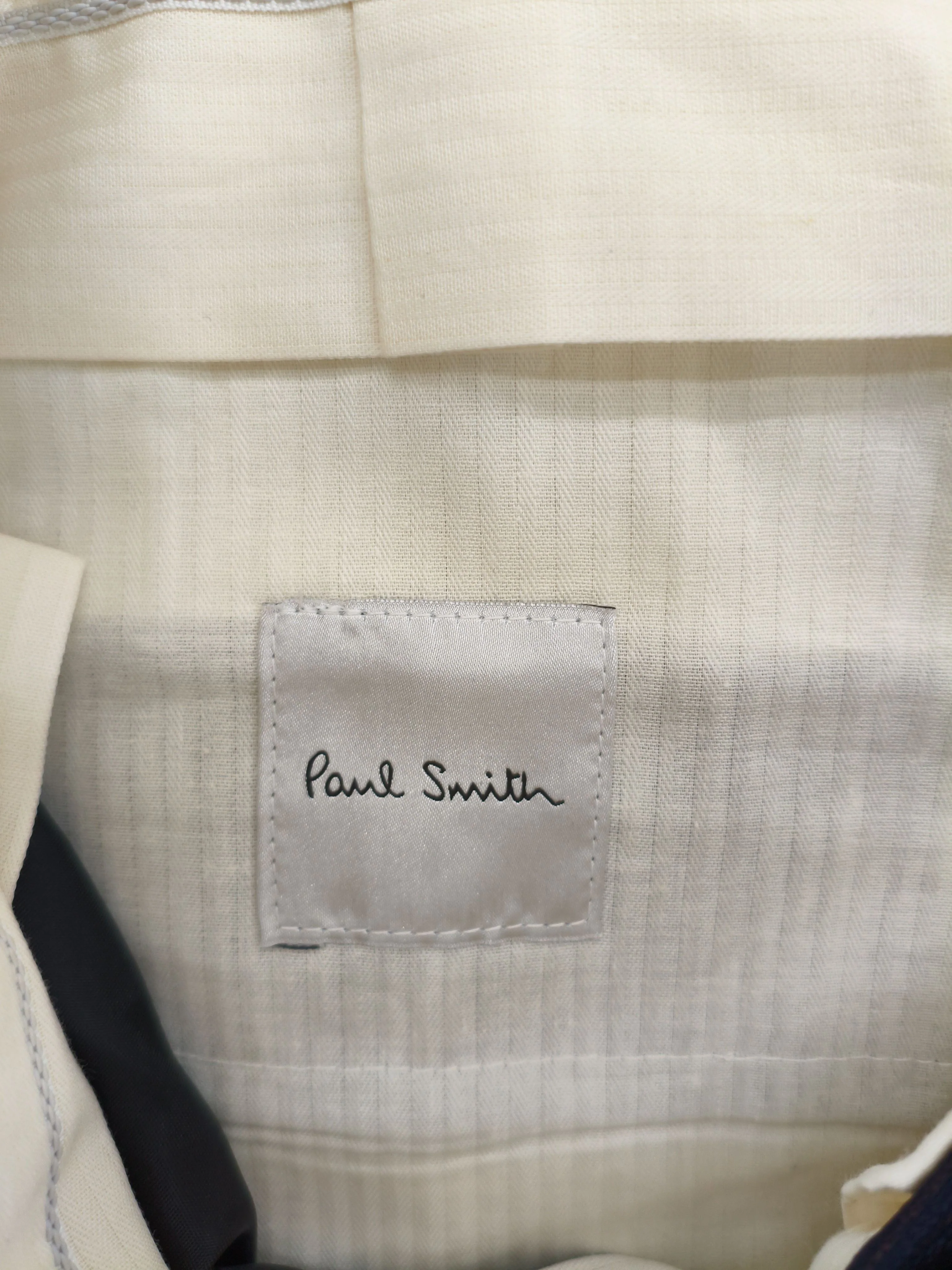 Paul Smith Men's Trousers W 32 in Blue Wool New with tags - Image 5
