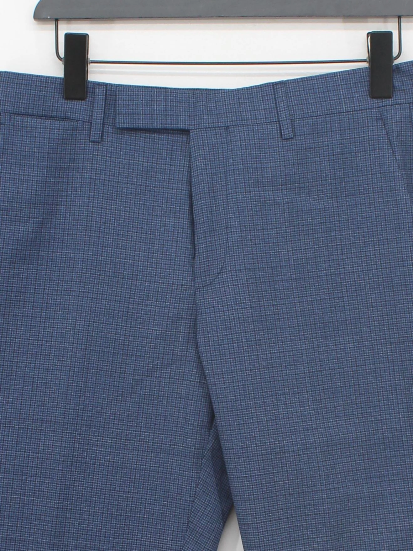Paul Smith Men's Trousers W 32 in Blue Wool with Cotton Chino New with tags - Image 3