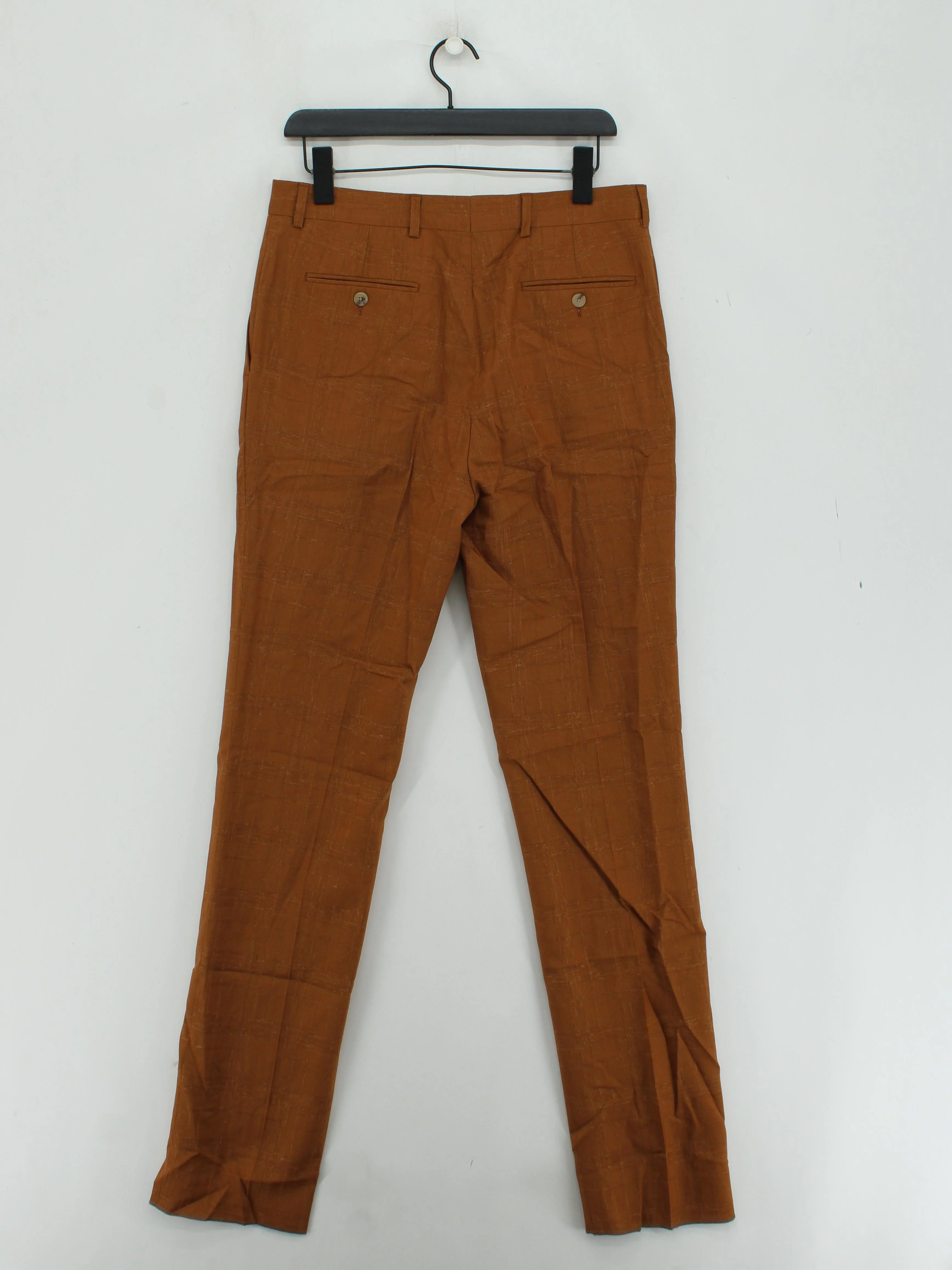 Paul Smith Men's Trousers W 32 in Brown 100% Other Chino New with tags - Image 2