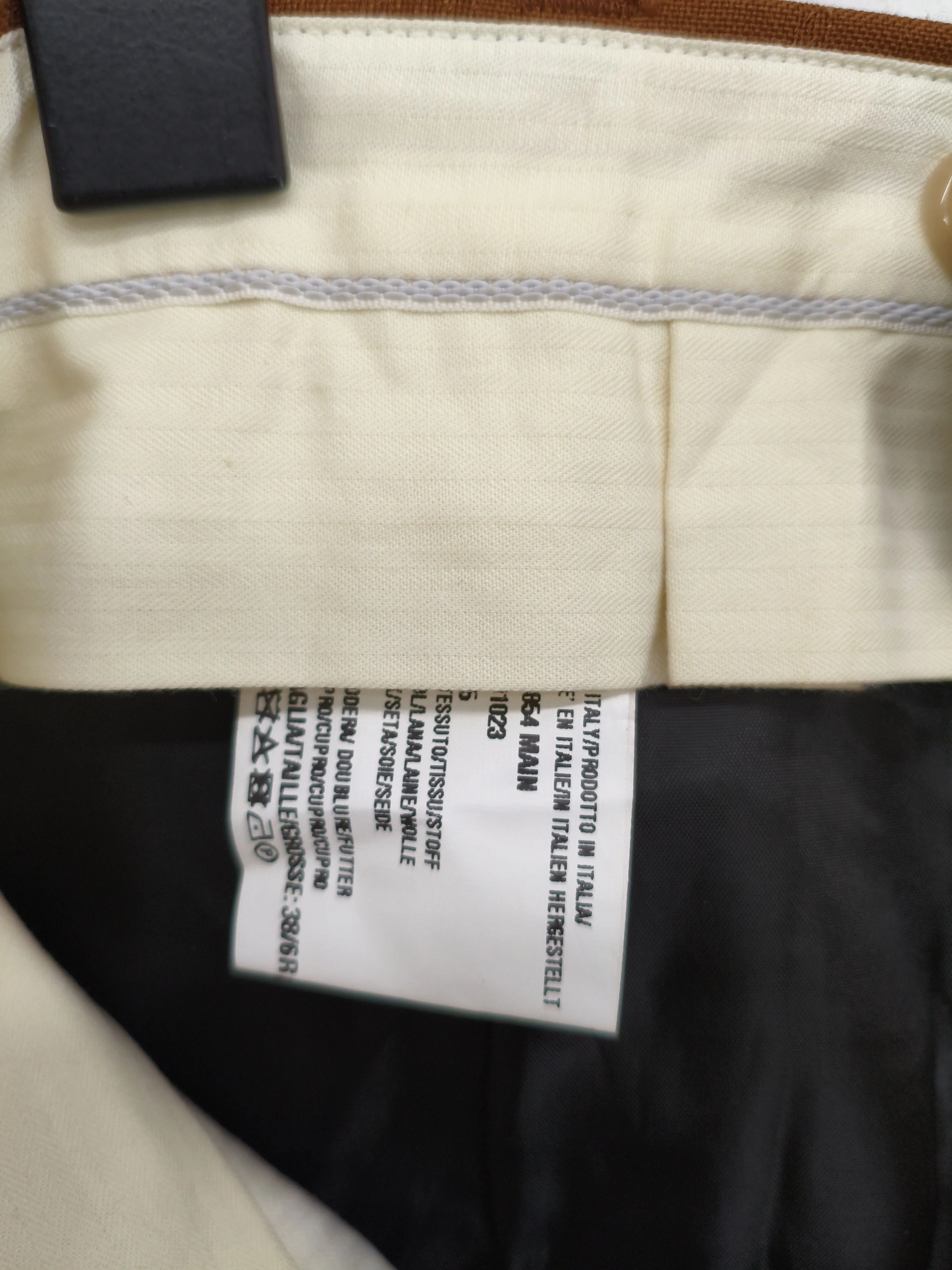 Paul Smith Men's Trousers W 32 in Brown 100% Other Chino New with tags - Image 6