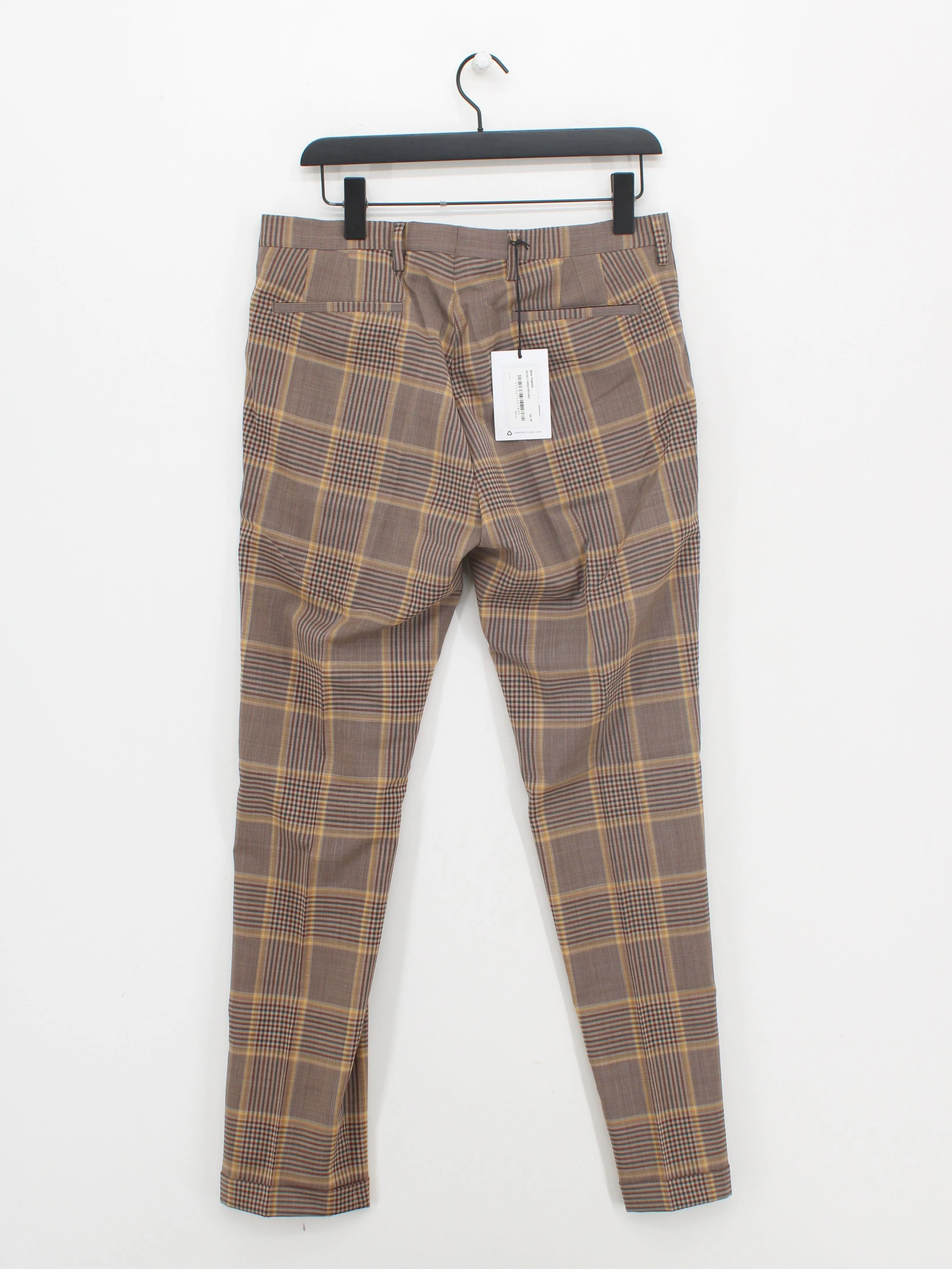 Paul Smith Men's Trousers W 32 in Brown 100% Wool Chino New with tags - Image 2