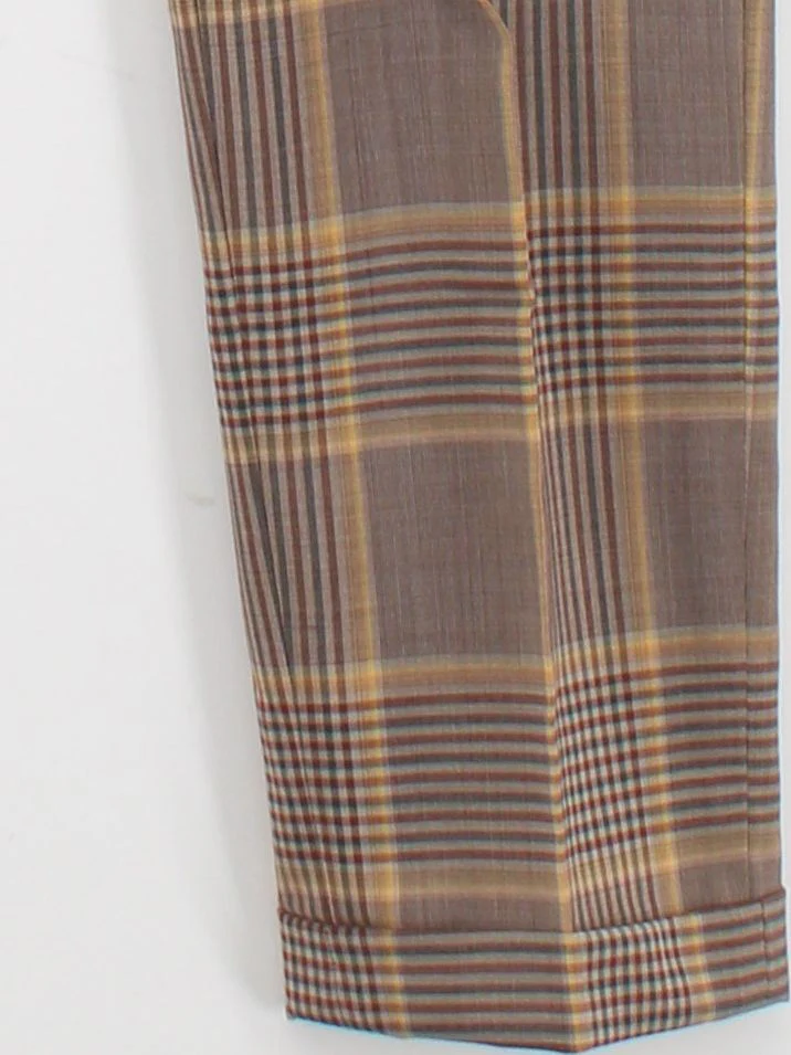 Paul Smith Men's Trousers W 32 in Brown 100% Wool Chino New with tags - Image 4