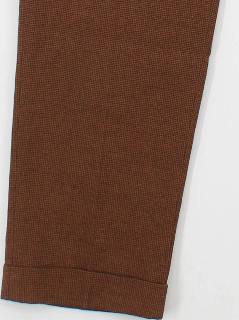 Paul Smith Men's Trousers W 32 in Brown Cotton New with tags - Image 4