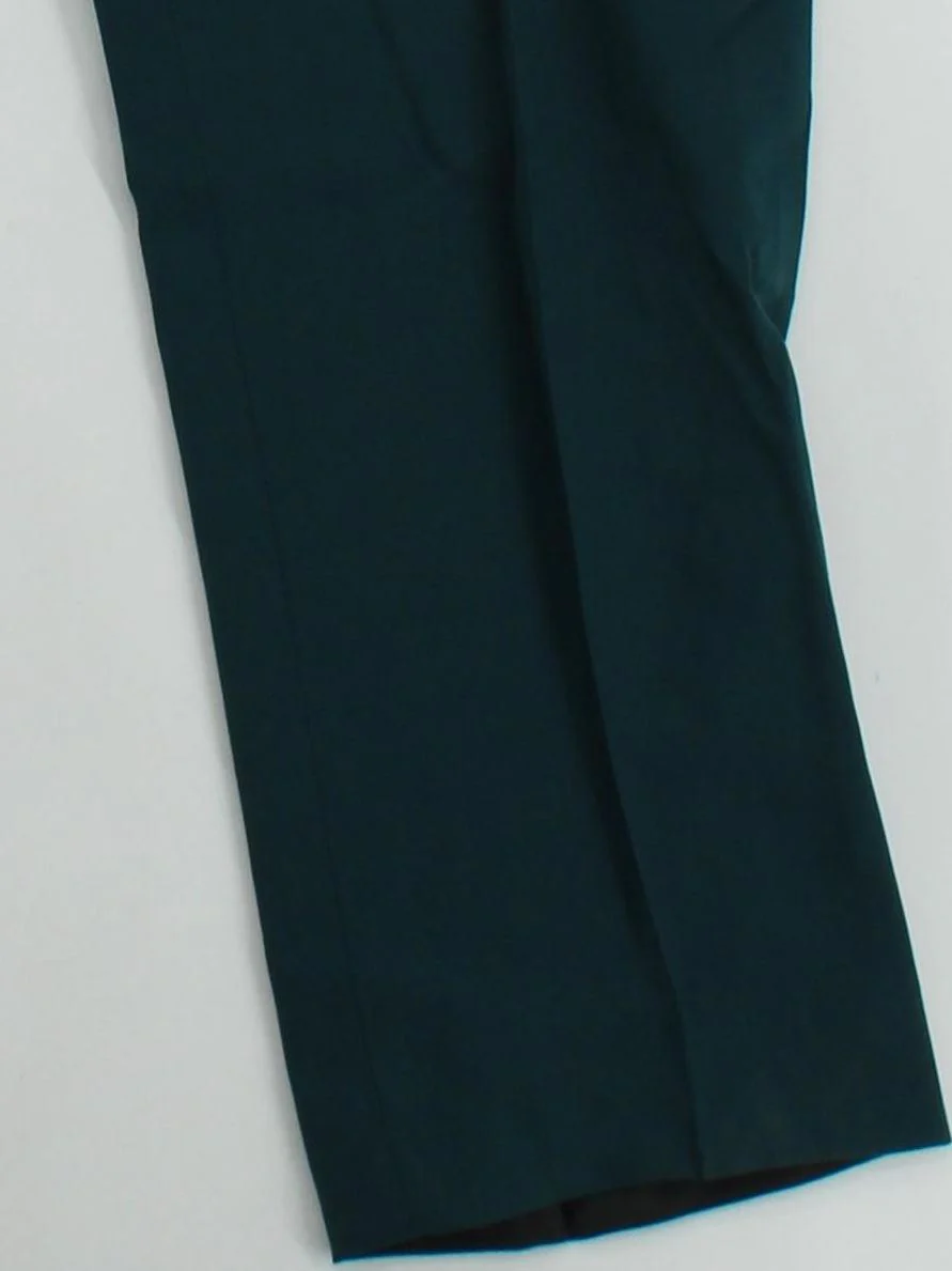 Paul Smith Men's Trousers W 32 in Green 100% Wool Straight Chino New with tags - Image 4