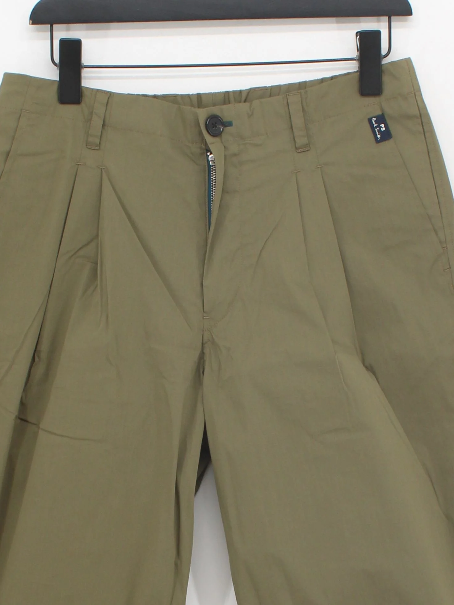 Paul Smith Men's Trousers W 32 in Green Cotton New with tags - Image 3
