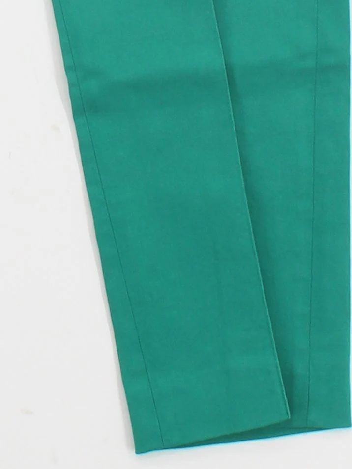Paul Smith Men's Trousers W 32 in Green Cotton with Elastane Chino New with tags - Image 4