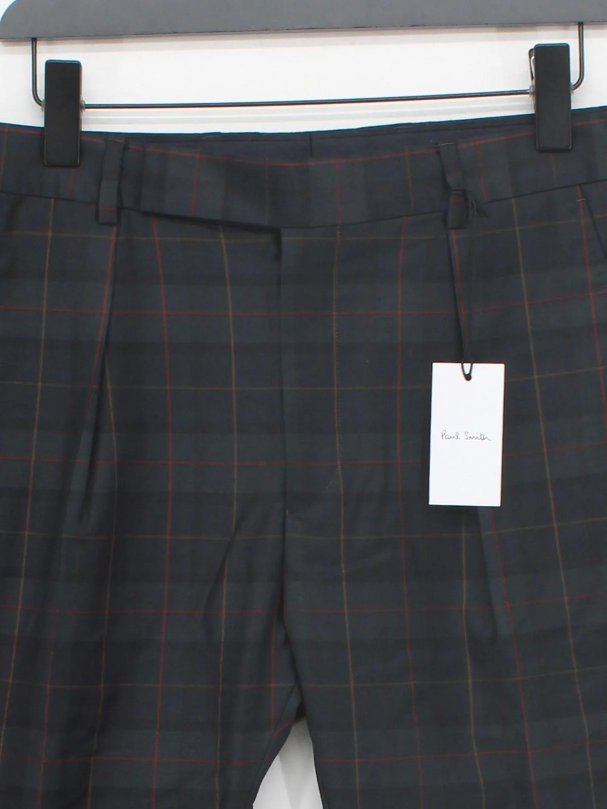 Paul Smith Men's Trousers W 32 in Grey 100% Wool Chino New with tags - Image 3