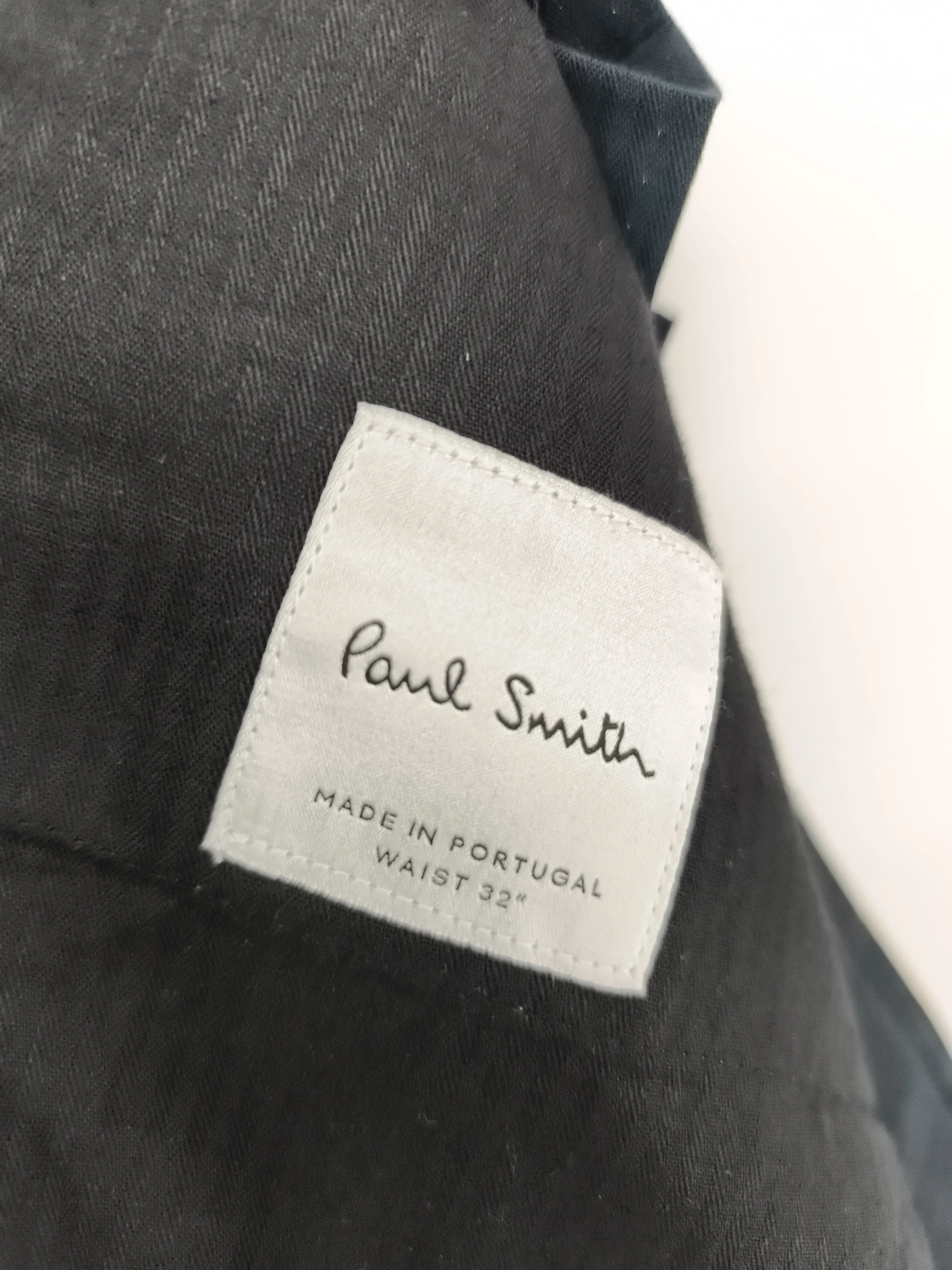 Paul Smith Men's Trousers W 32 in Grey 100% Wool Chino New with tags - Image 5