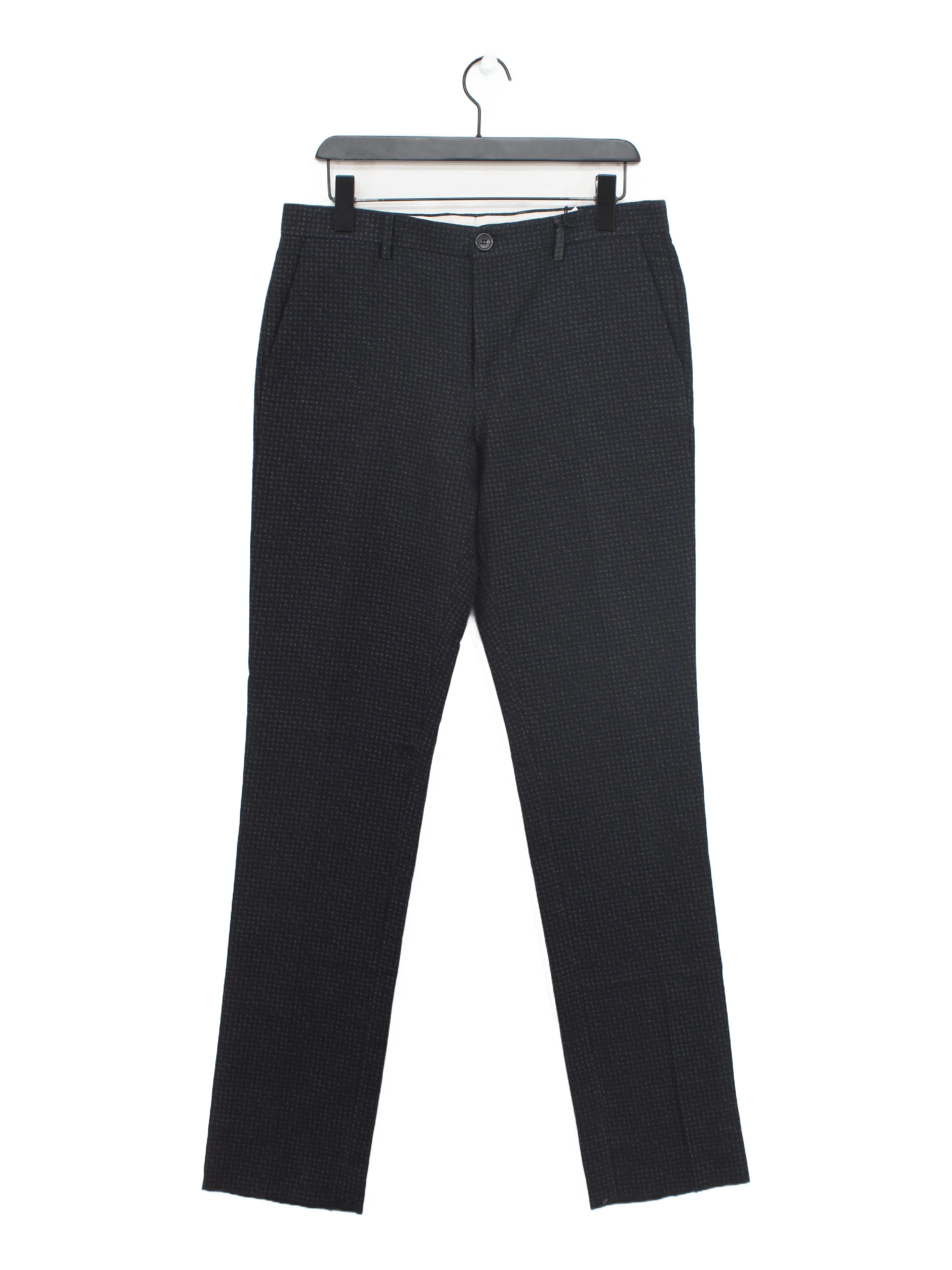 Paul Smith Men's Trousers W 32 in Grey Cotton New with tags